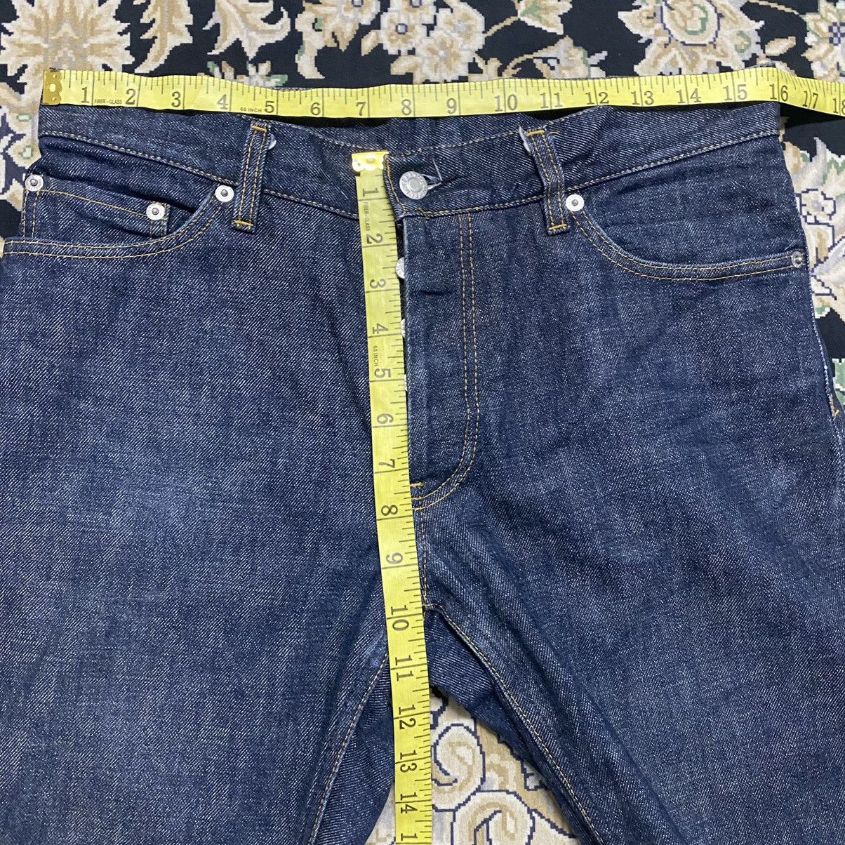 Helmut Lang Vintage 1998 Helmut Lang Dark Blue Denim Jeans Size US 30 / EU 46 - 16 Thumbnail