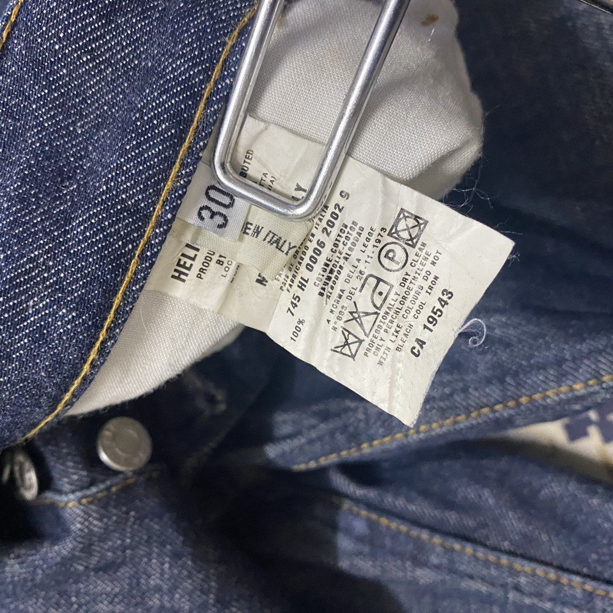 Helmut Lang Vintage 1998 Helmut Lang Dark Blue Denim Jeans Size US 30 / EU 46 - 13 Thumbnail
