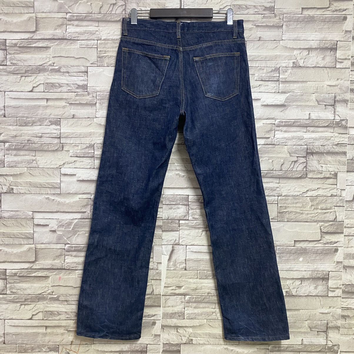 Helmut Lang Vintage 1998 Helmut Lang Dark Blue Denim Jeans Size US 30 / EU 46 - 8 Thumbnail