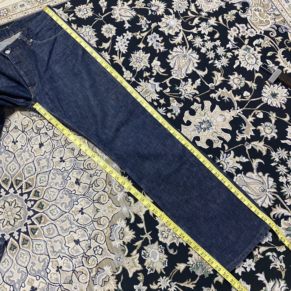Helmut Lang Vintage 1998 Helmut Lang Dark Blue Denim Jeans Size US 30 / EU 46 - 17 Thumbnail