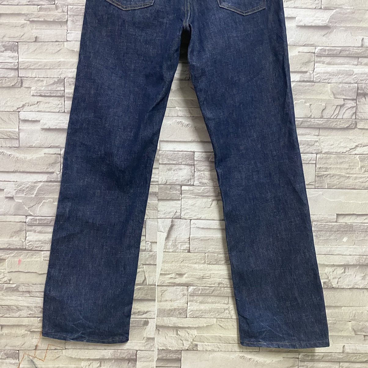 Helmut Lang Vintage 1998 Helmut Lang Dark Blue Denim Jeans Size US 30 / EU 46 - 10 Thumbnail