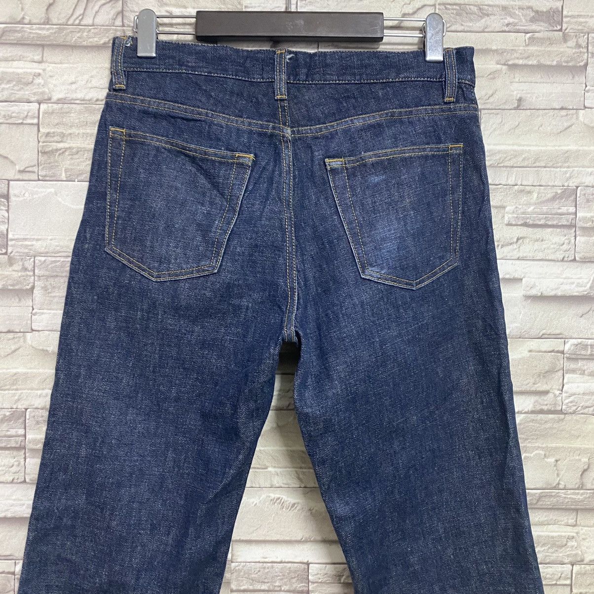 Helmut Lang Vintage 1998 Helmut Lang Dark Blue Denim Jeans Size US 30 / EU 46 - 9 Thumbnail