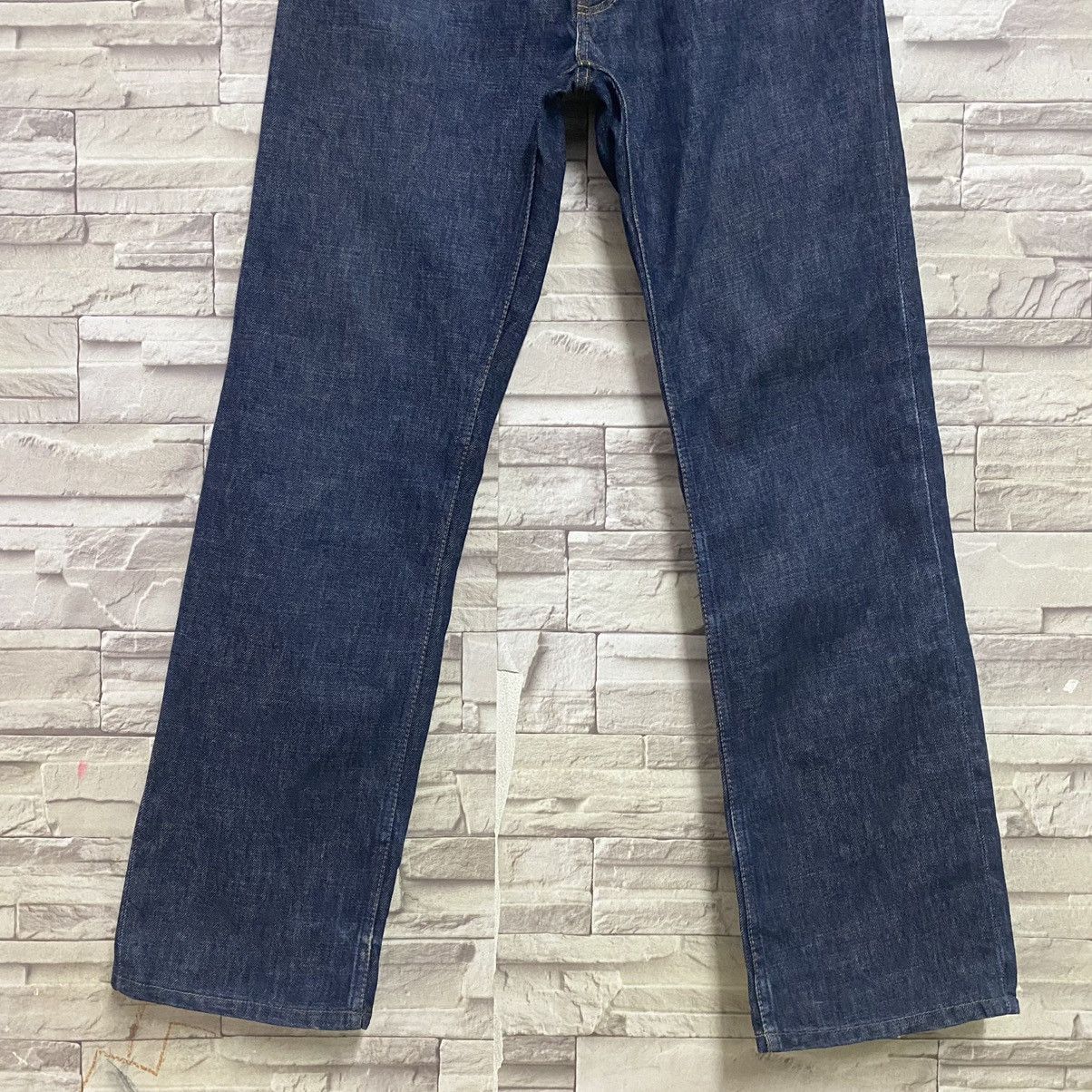 Helmut Lang Vintage 1998 Helmut Lang Dark Blue Denim Jeans Size US 30 / EU 46 - 5 Thumbnail