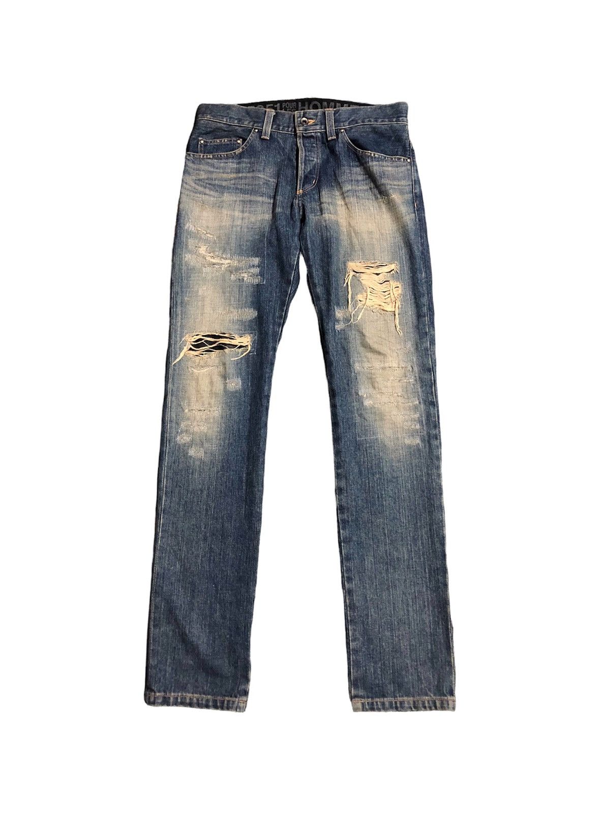5351 Pour Les Hommes Archive 5351 Pour Les Hommes Distressed slim 