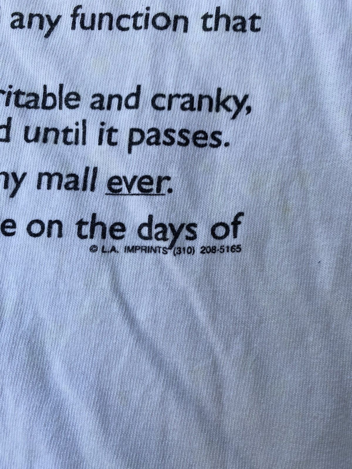 Anvil 95 Male Rules Vs Female Wording Poem single Stitch Size US L / EU 52-54 / 3 - 4 Thumbnail