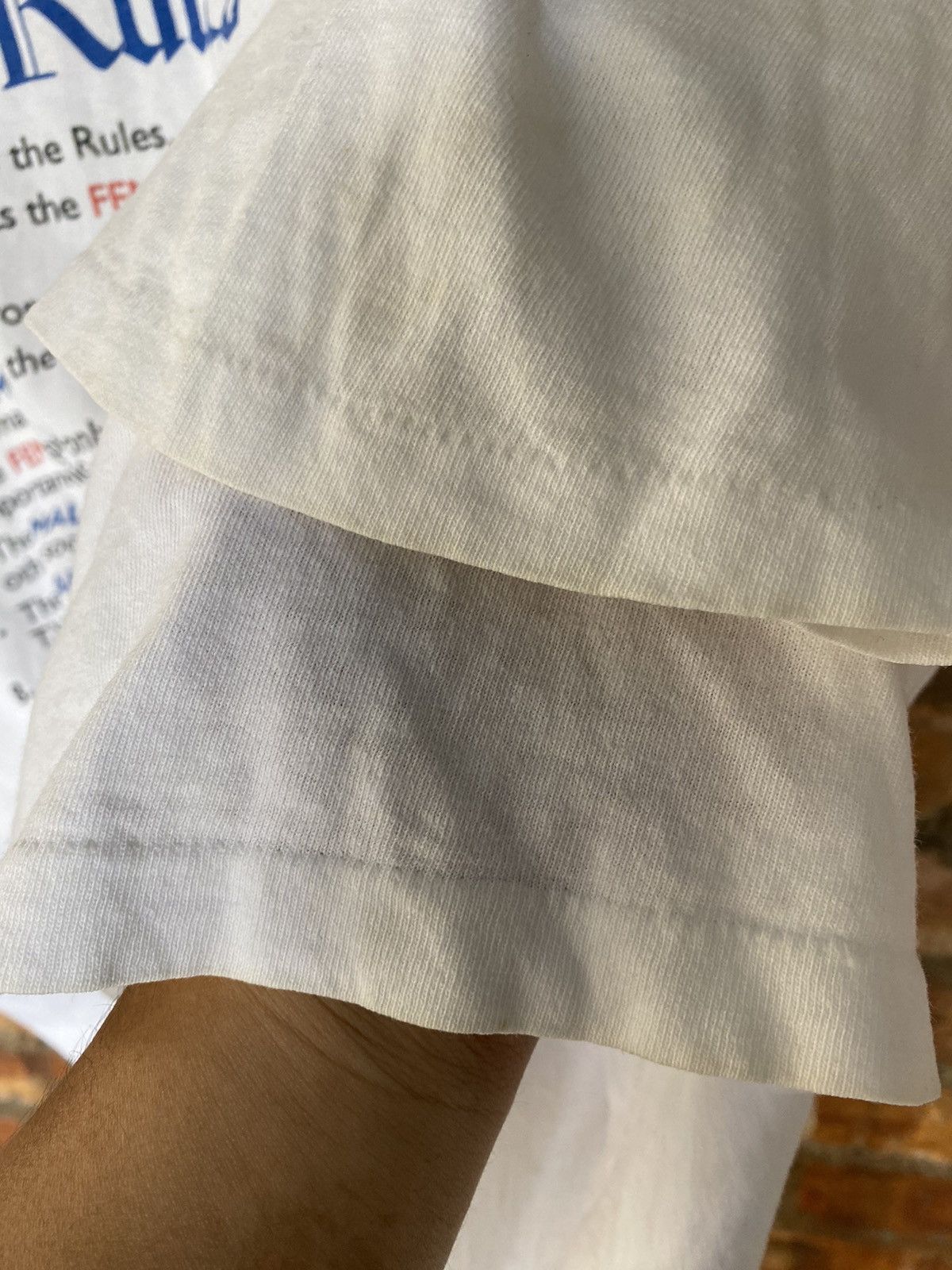 Anvil 95 Male Rules Vs Female Wording Poem single Stitch Size US L / EU 52-54 / 3 - 10 Thumbnail