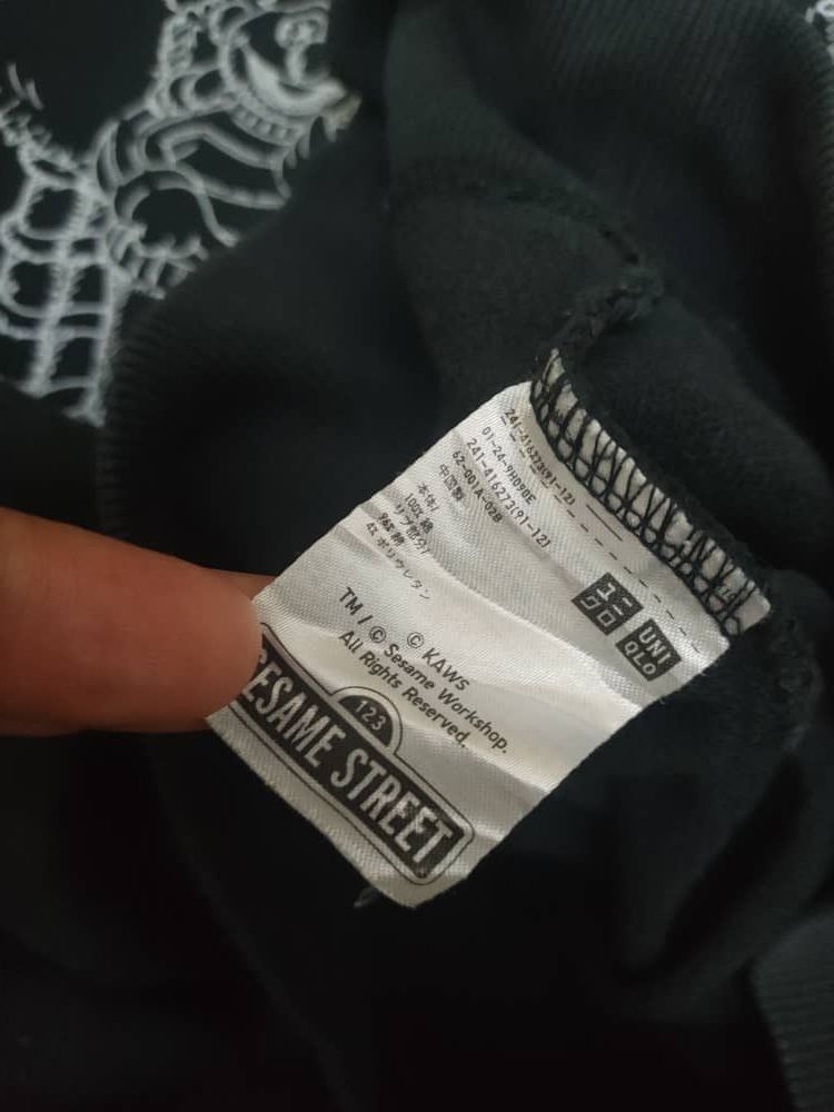 Cartoon Network Kaws Sesame Street Faded Hoodie Size US M / EU 48-50 / 2 - 6 Thumbnail