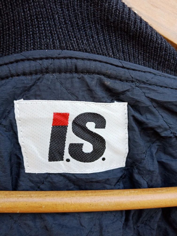 Issey Miyake 80's Legendary Care Tag Big Logo Bomber Wool Size US XL / EU 56 / 4 - 7 Thumbnail