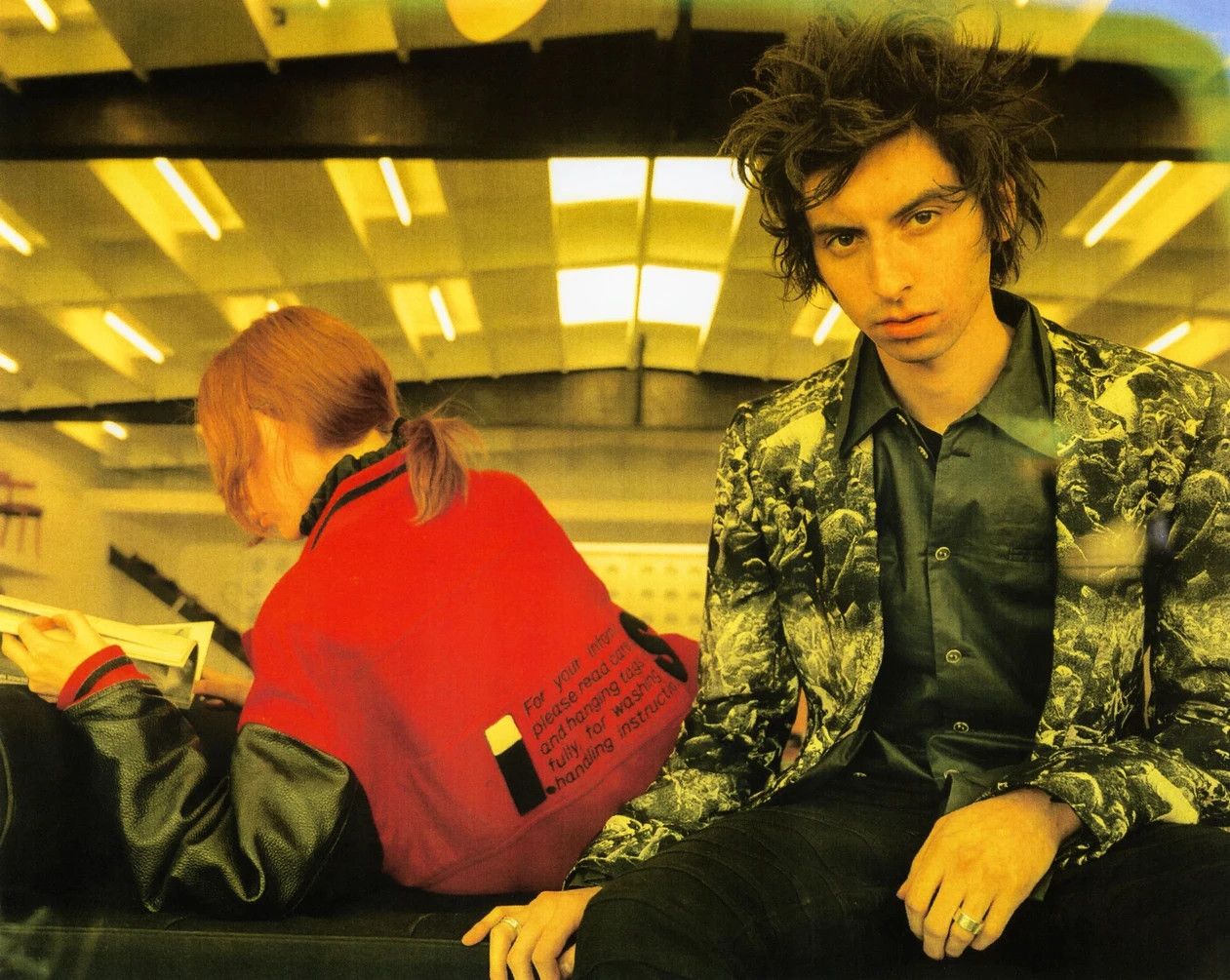 Issey Miyake 80's Legendary Care Tag Big Logo Bomber Wool Size US XL / EU 56 / 4 - 8 Thumbnail