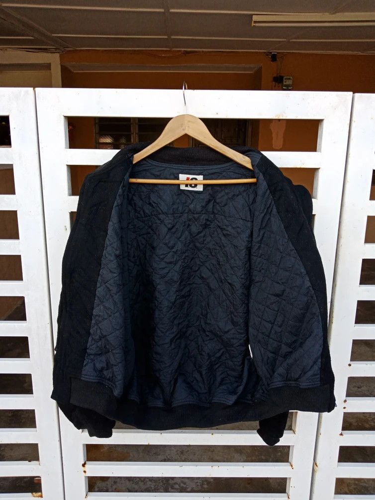 Issey Miyake 80's Legendary Care Tag Big Logo Bomber Wool Size US XL / EU 56 / 4 - 3 Thumbnail
