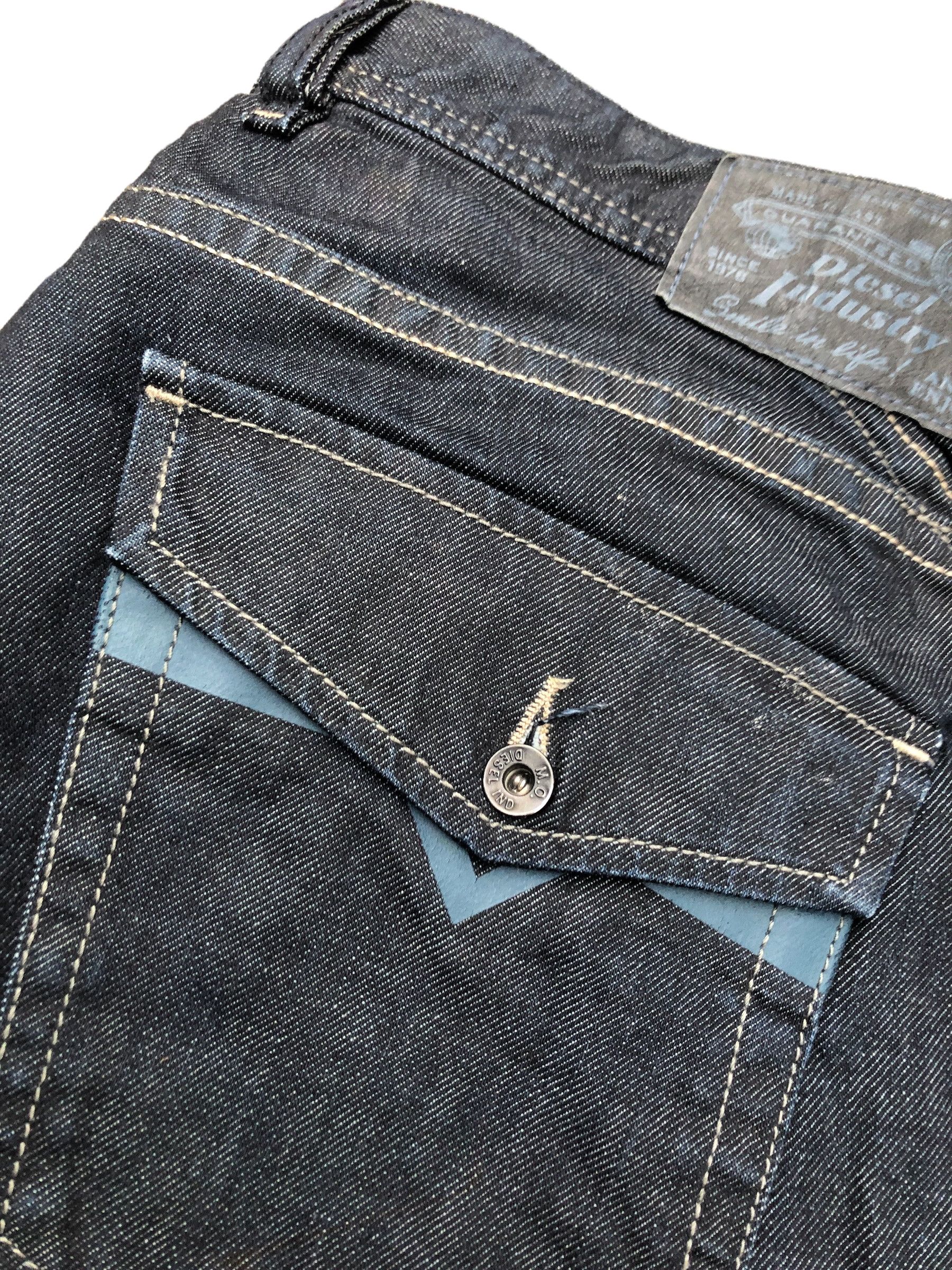 Diesel × Vintage RARE Diesel Jeans Size 34 RUKY Gray Size US 34 / EU 50 - 11 Thumbnail