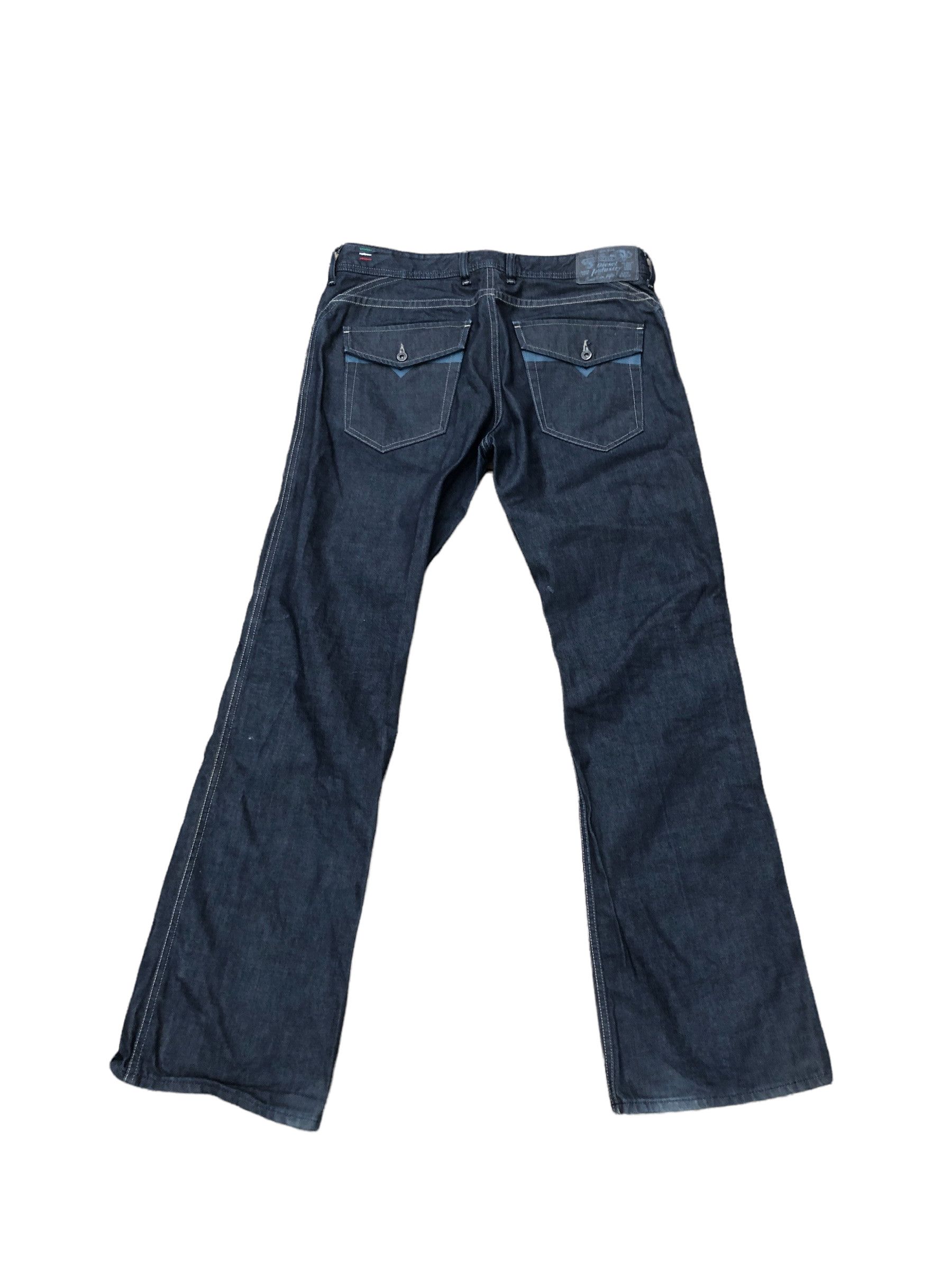 Diesel × Vintage RARE Diesel Jeans Size 34 RUKY Gray Size US 34 / EU 50 - 3 Thumbnail