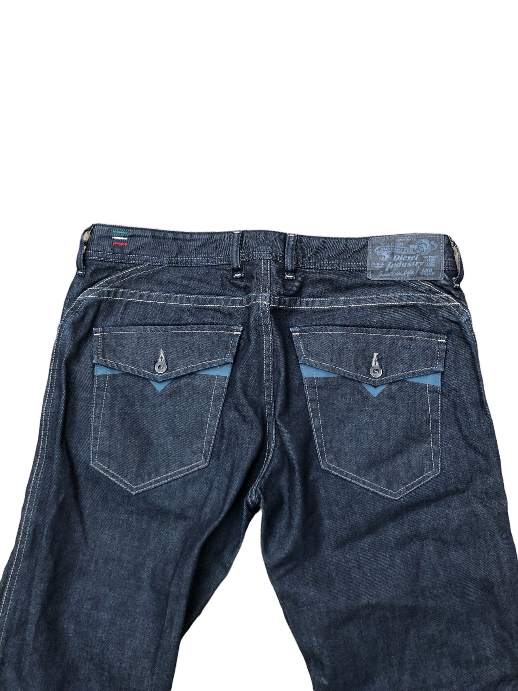 Diesel × Vintage RARE Diesel Jeans Size 34 RUKY Gray Size US 34 / EU 50 - 2 Thumbnail