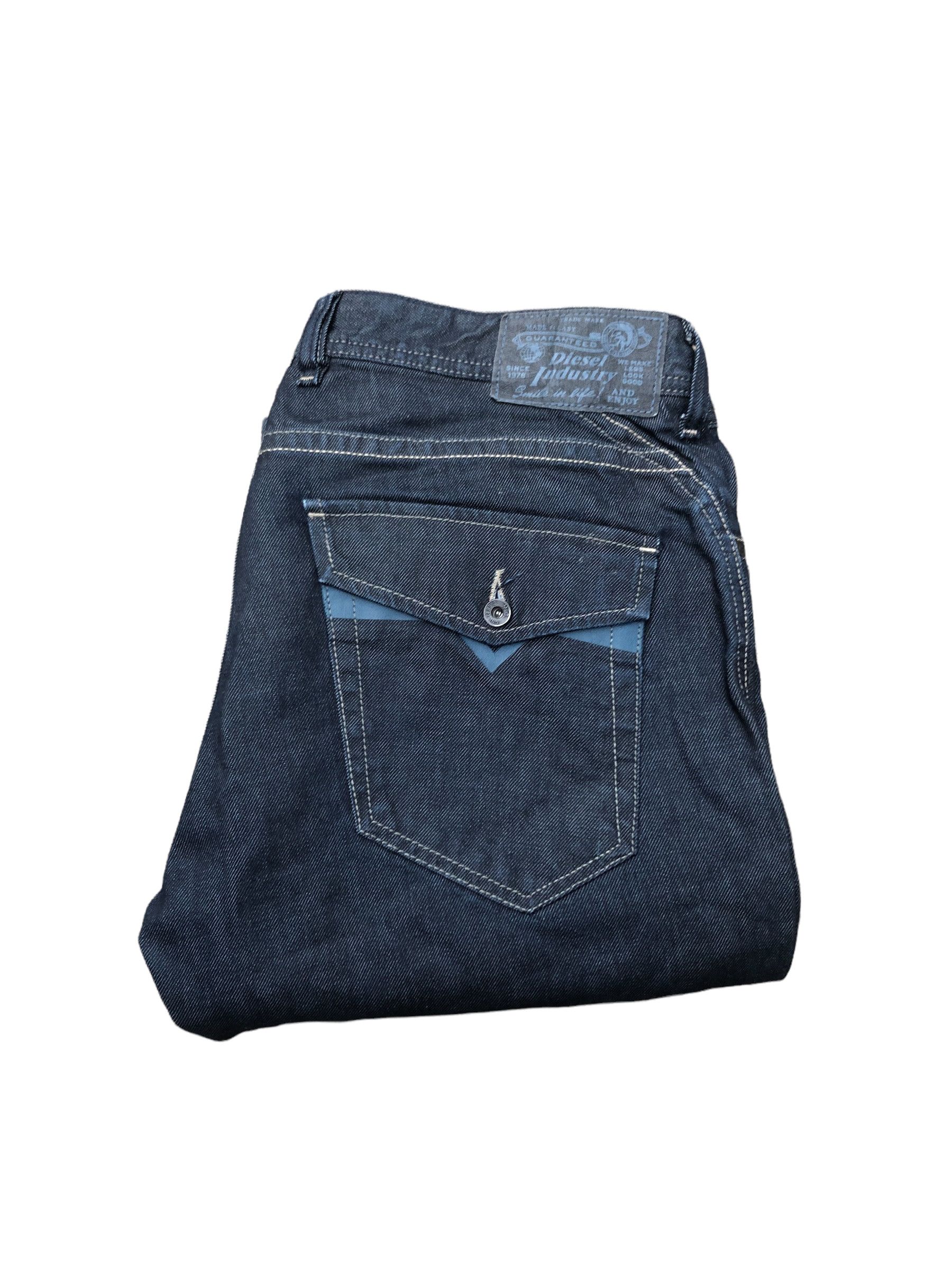 Diesel × Vintage RARE Diesel Jeans Size 34 RUKY Gray Size US 34 / EU 50 - 10 Thumbnail