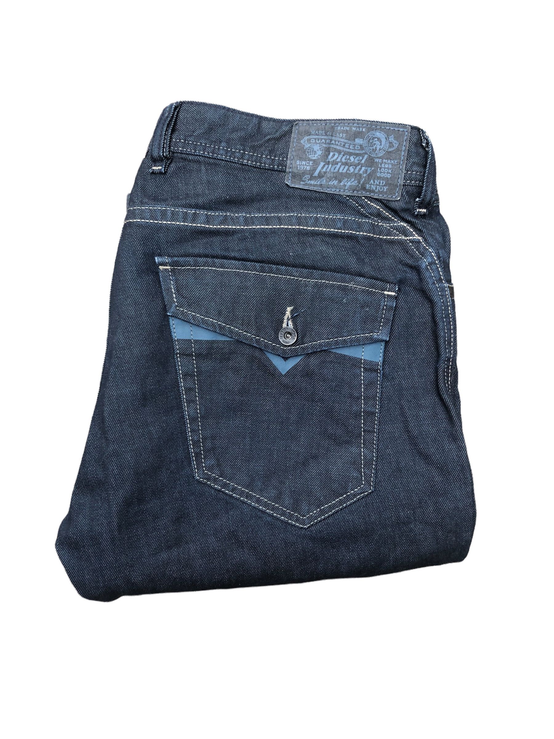 Diesel × Vintage RARE Diesel Jeans Size 34 RUKY Gray Size US 34 / EU 50 - 1 Thumbnail