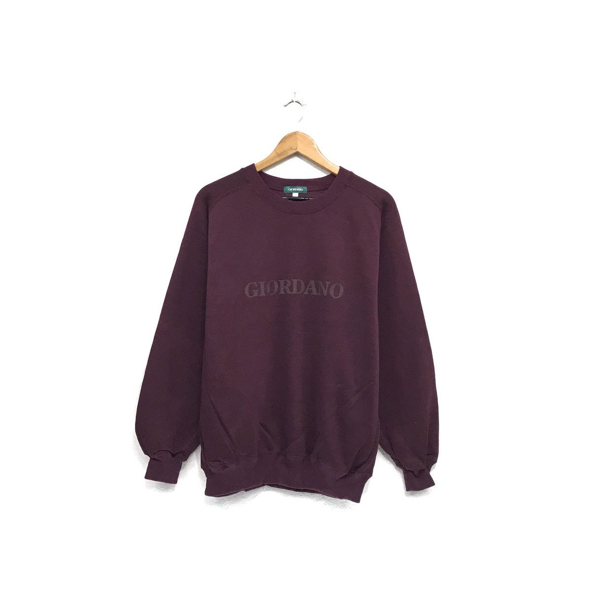 Giordano × Japanese Brand × Vintage Giordano Sweatshirt Crewneck Biglogo Size US M / EU 48-50 / 2 - 1 Thumbnail