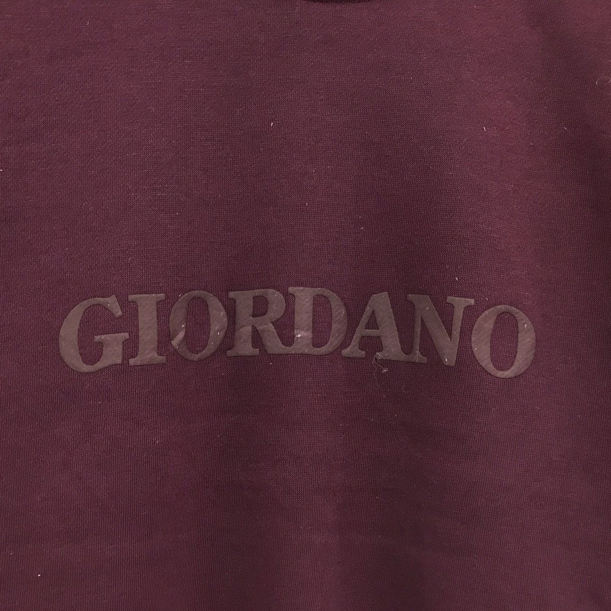Giordano × Japanese Brand × Vintage Giordano Sweatshirt Crewneck Biglogo Size US M / EU 48-50 / 2 - 2 Thumbnail