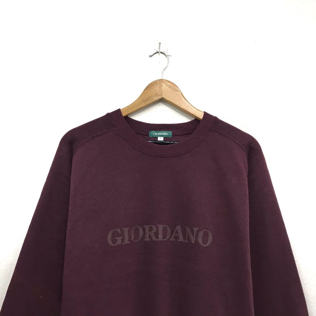 Giordano × Japanese Brand × Vintage Giordano Sweatshirt Crewneck Biglogo Size US M / EU 48-50 / 2 - 3 Thumbnail