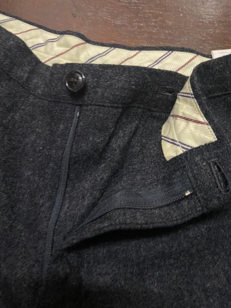 Issey Miyake × Japanese Brand × Sunao Kuwahara IS Sunao kuwahara wool pants by issey miyake Size 25" / US 0 / IT 36 - 10 Thumbnail