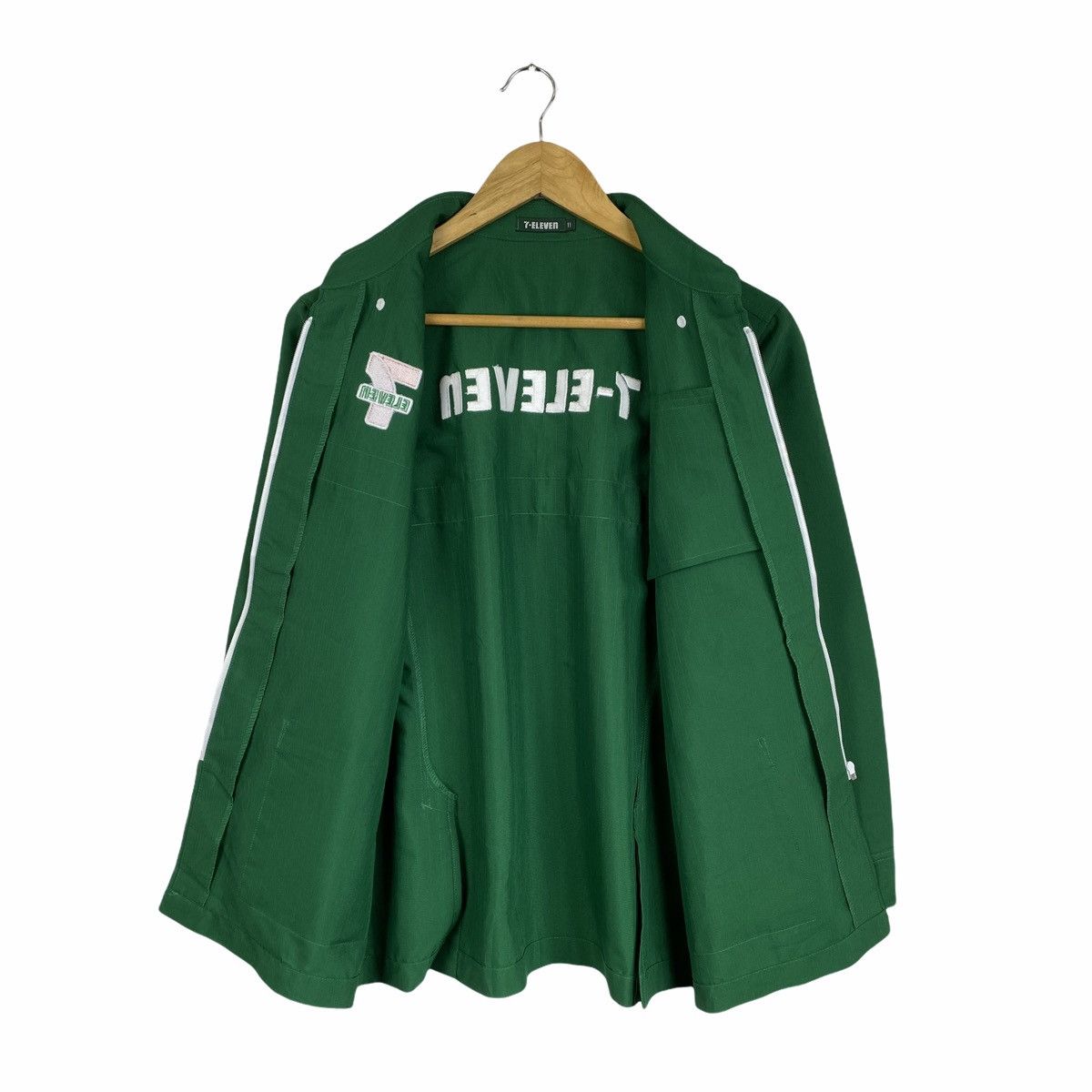 Japanese Brand × Uniform Wares × Vintage VINTAGE SEVEN ELEVEN UNIFORM JAPANESE BRAND LONG SLEEVE Size US S / EU 44-46 / 1 - 3 Thumbnail