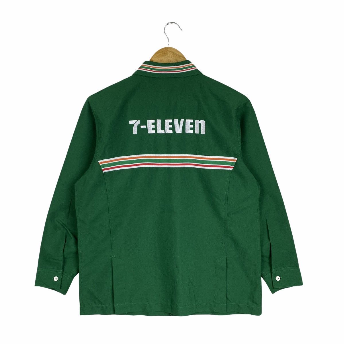 Japanese Brand × Uniform Wares × Vintage VINTAGE SEVEN ELEVEN UNIFORM JAPANESE BRAND LONG SLEEVE Size US S / EU 44-46 / 1 - 2 Thumbnail