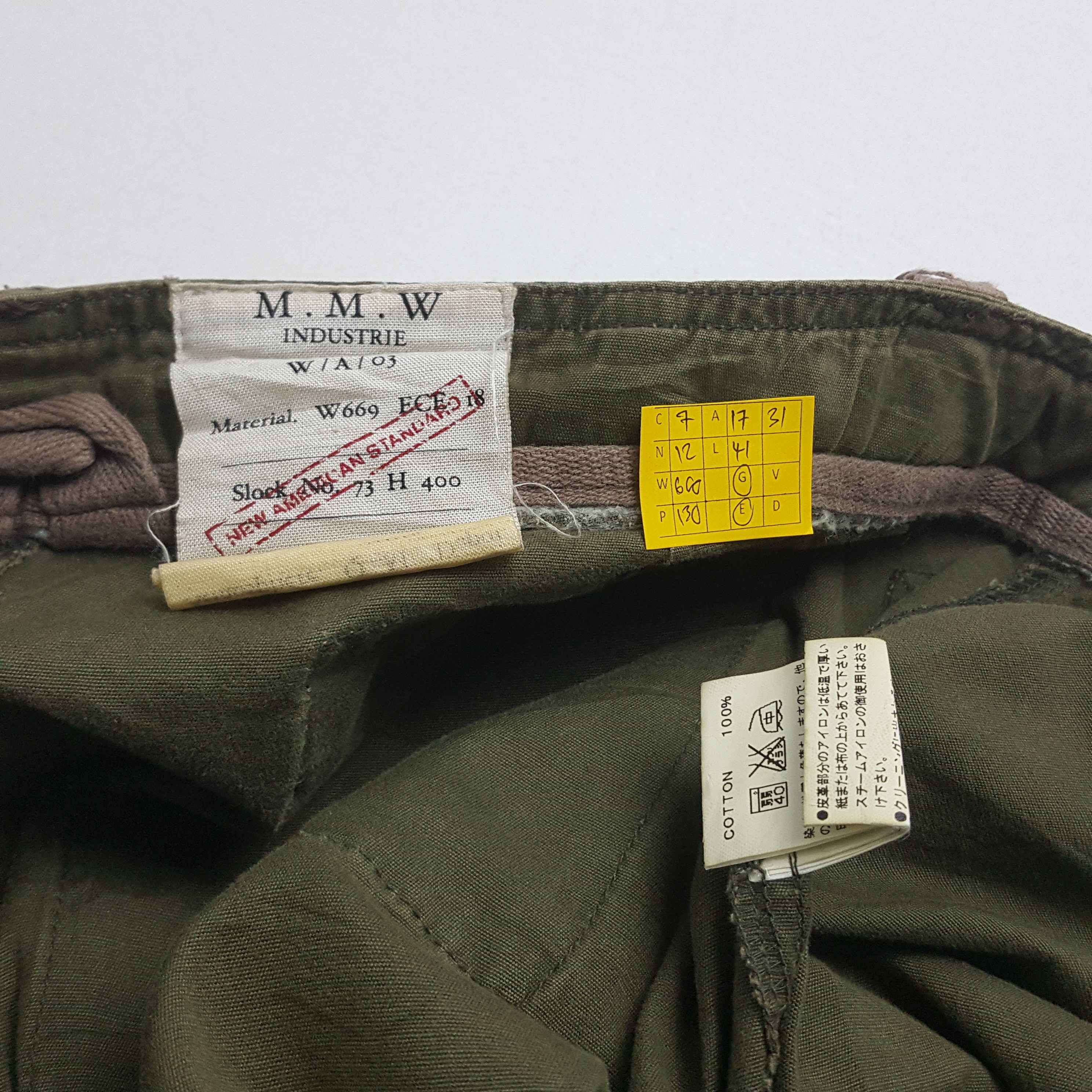 Japanese Brand × Vintage Vintage Japanese Brand Cargo Double Pocket Pants Size US 34 / EU 50 - 8 Thumbnail