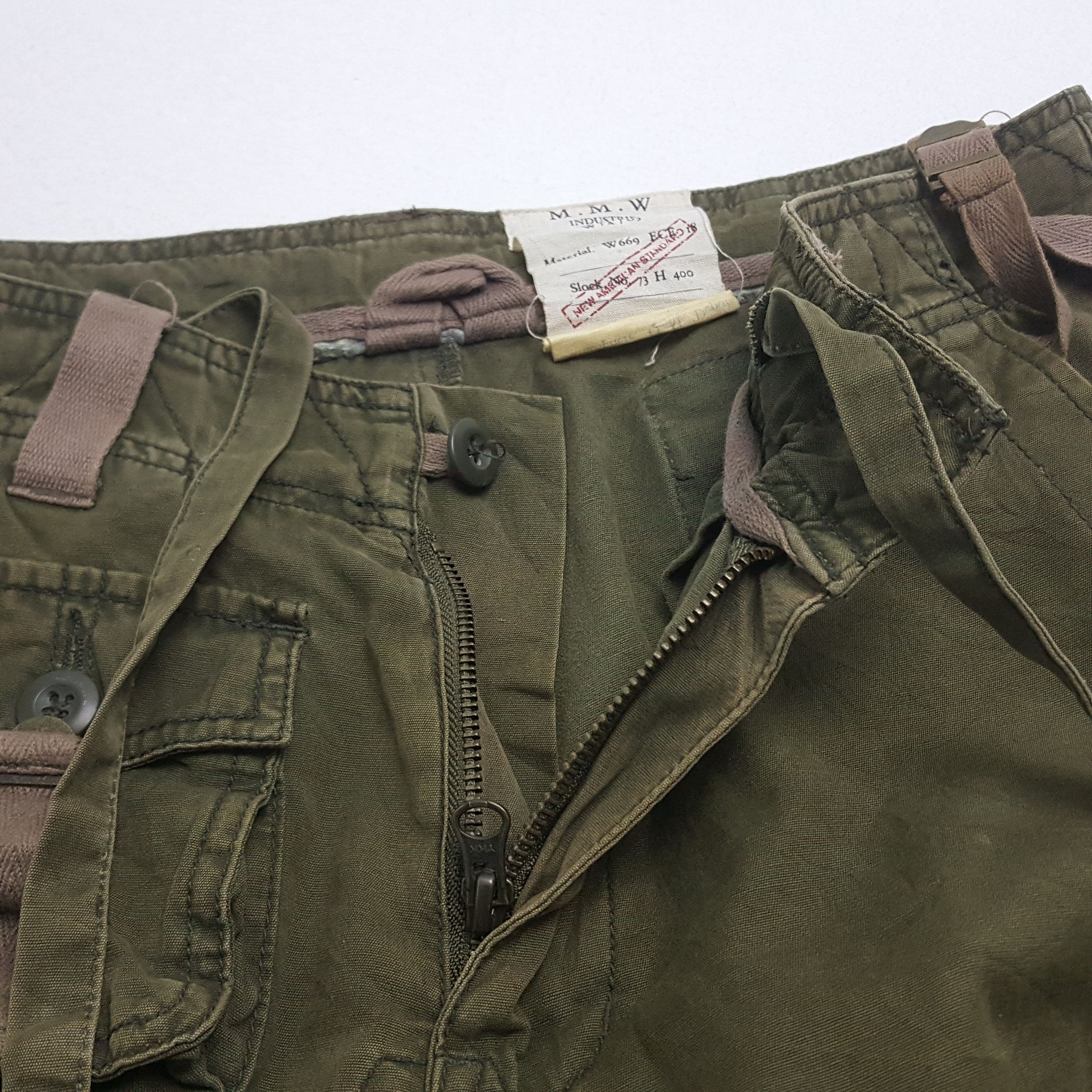 Japanese Brand × Vintage Vintage Japanese Brand Cargo Double Pocket Pants Size US 34 / EU 50 - 9 Thumbnail