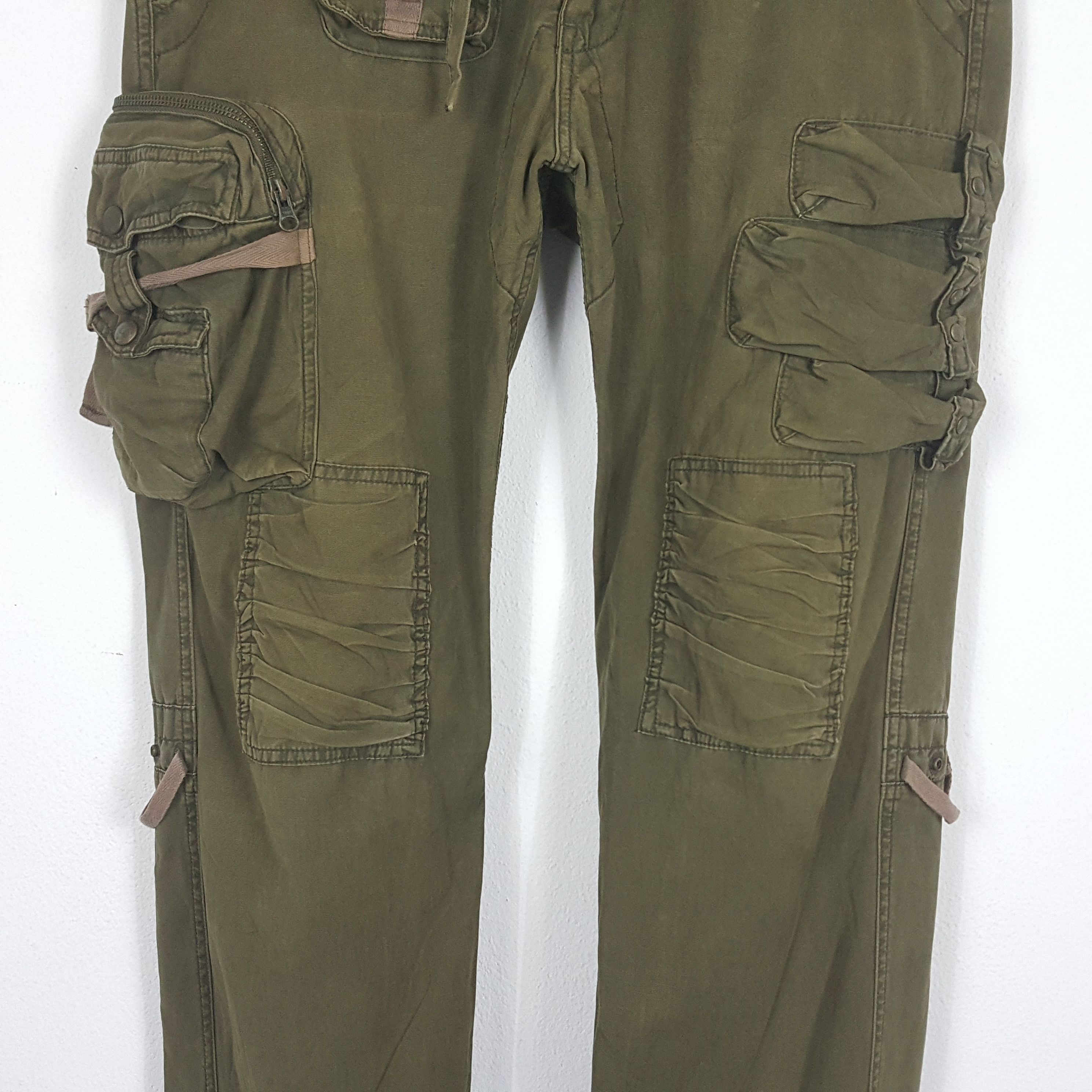 Japanese Brand × Vintage Vintage Japanese Brand Cargo Double Pocket Pants Size US 34 / EU 50 - 6 Thumbnail