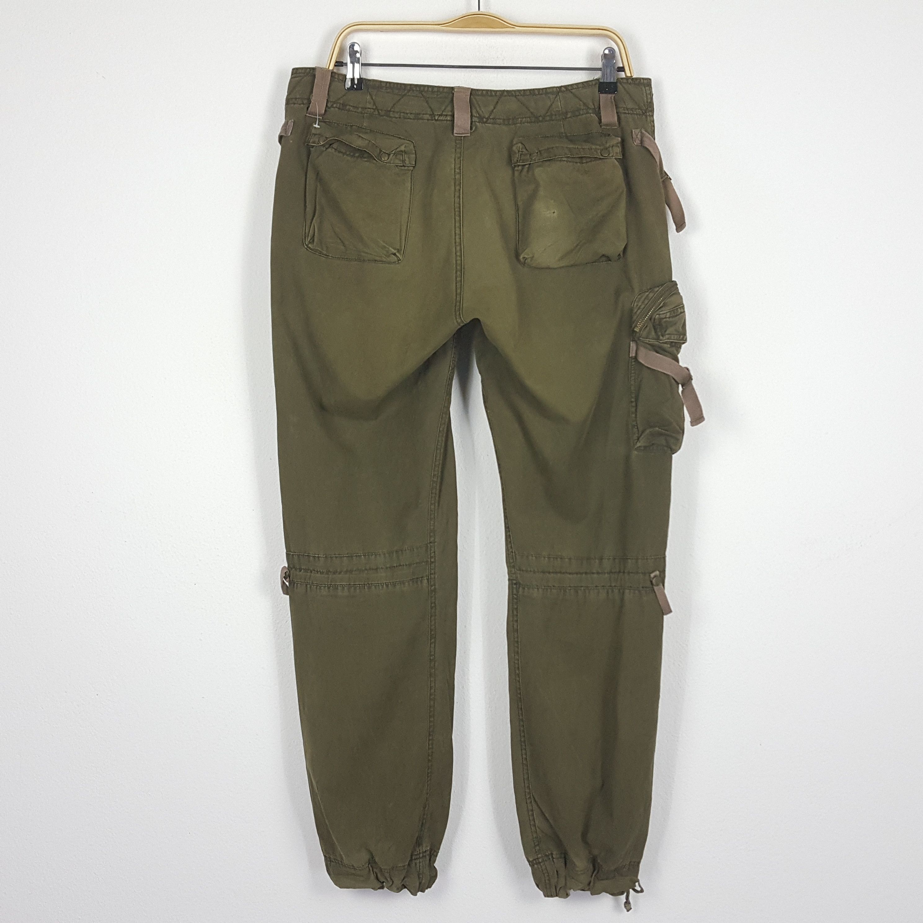 Japanese Brand × Vintage Vintage Japanese Brand Cargo Double Pocket Pants Size US 34 / EU 50 - 4 Thumbnail
