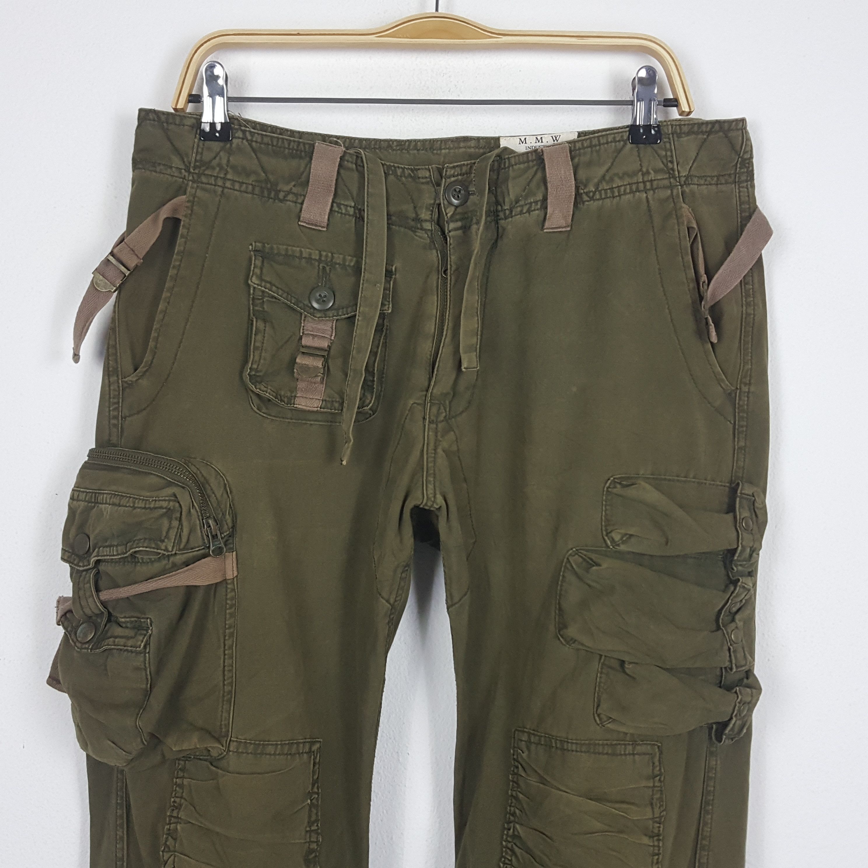 Japanese Brand × Vintage Vintage Japanese Brand Cargo Double Pocket Pants Size US 34 / EU 50 - 7 Thumbnail