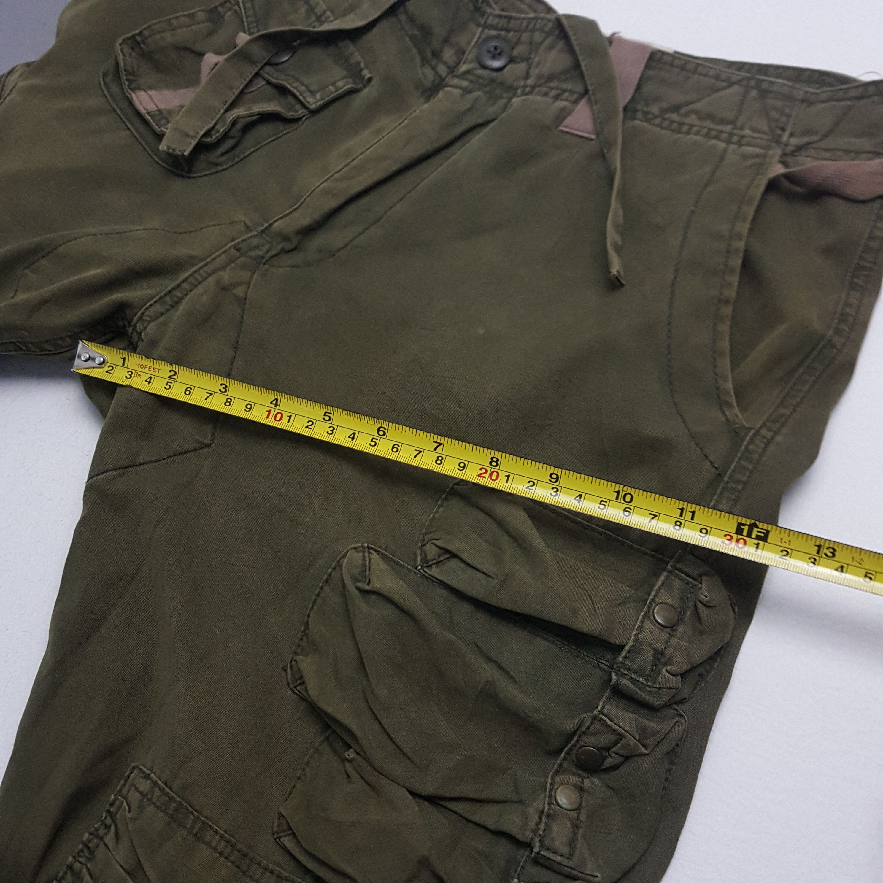 Japanese Brand × Vintage Vintage Japanese Brand Cargo Double Pocket Pants Size US 34 / EU 50 - 10 Thumbnail