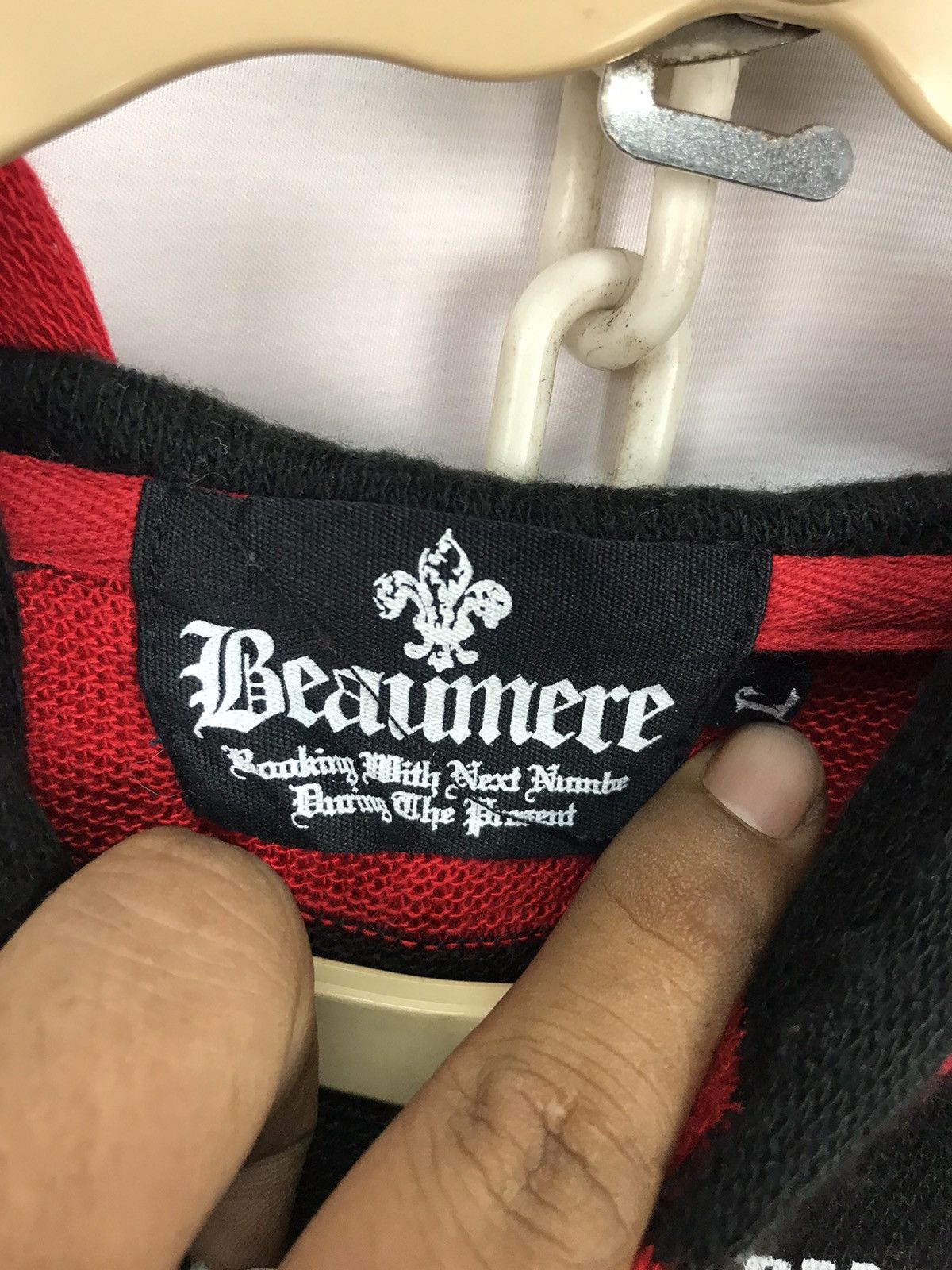 Japanese Brand Knit zipper hoodie by beaumere Size US S / EU 44-46 / 1 - 4 Thumbnail
