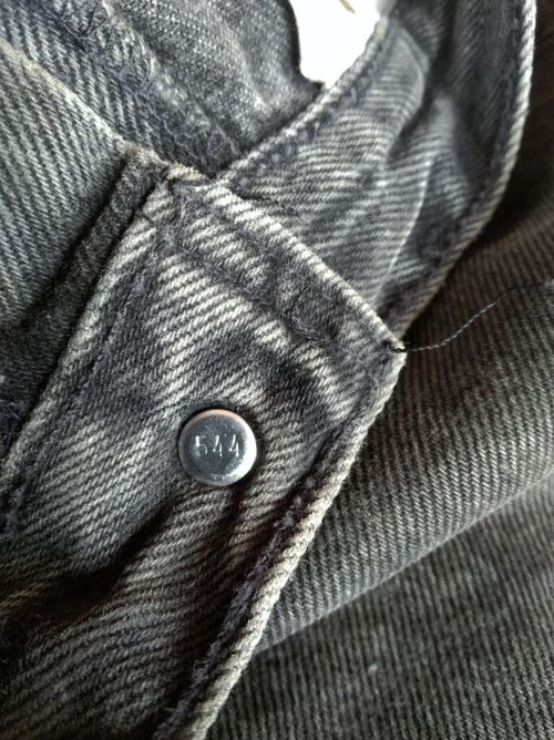 Levi's 90s Vintage Levis 501 Made In USA Faded Black Repaired Jeans Size US 30 / EU 46 - 8 Thumbnail