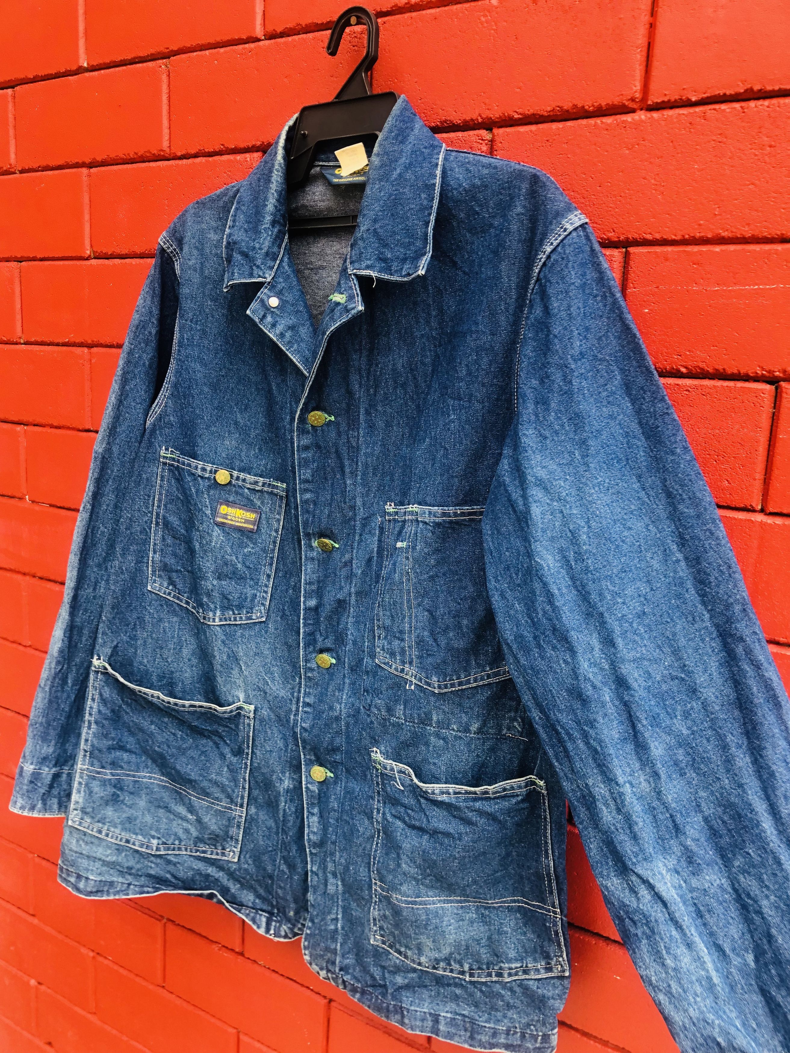 Oshkosh × Vintage Vintage Oshkosh 80s Streetwear Fashion Style Jacket Size US L / EU 52-54 / 3 - 5 Thumbnail