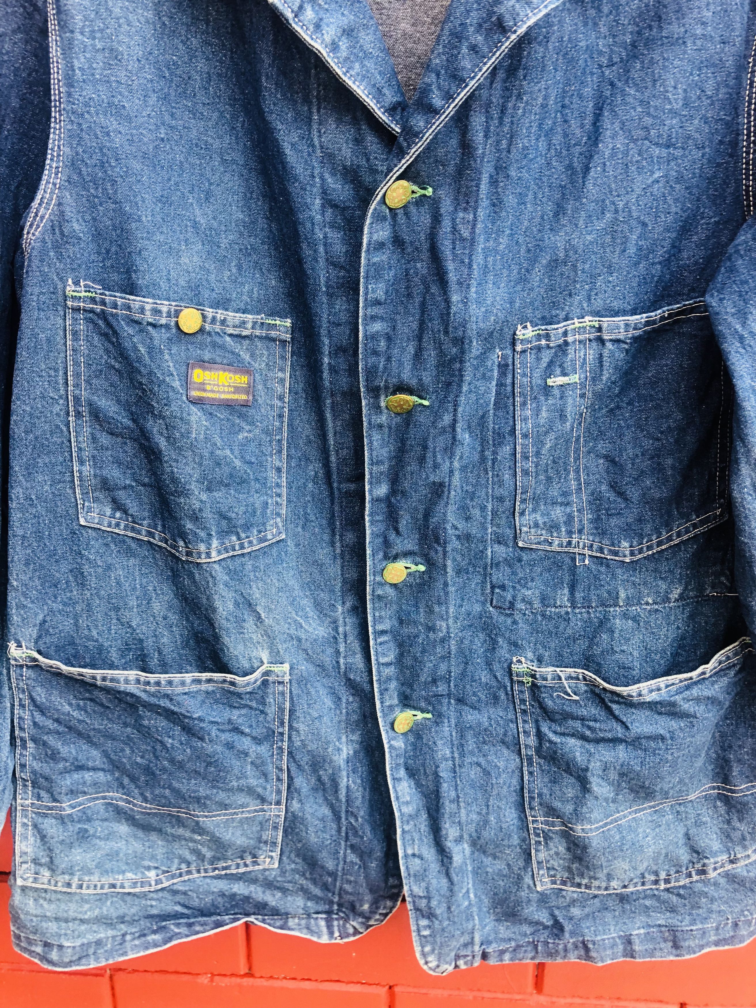 Oshkosh × Vintage Vintage Oshkosh 80s Streetwear Fashion Style Jacket Size US L / EU 52-54 / 3 - 6 Thumbnail
