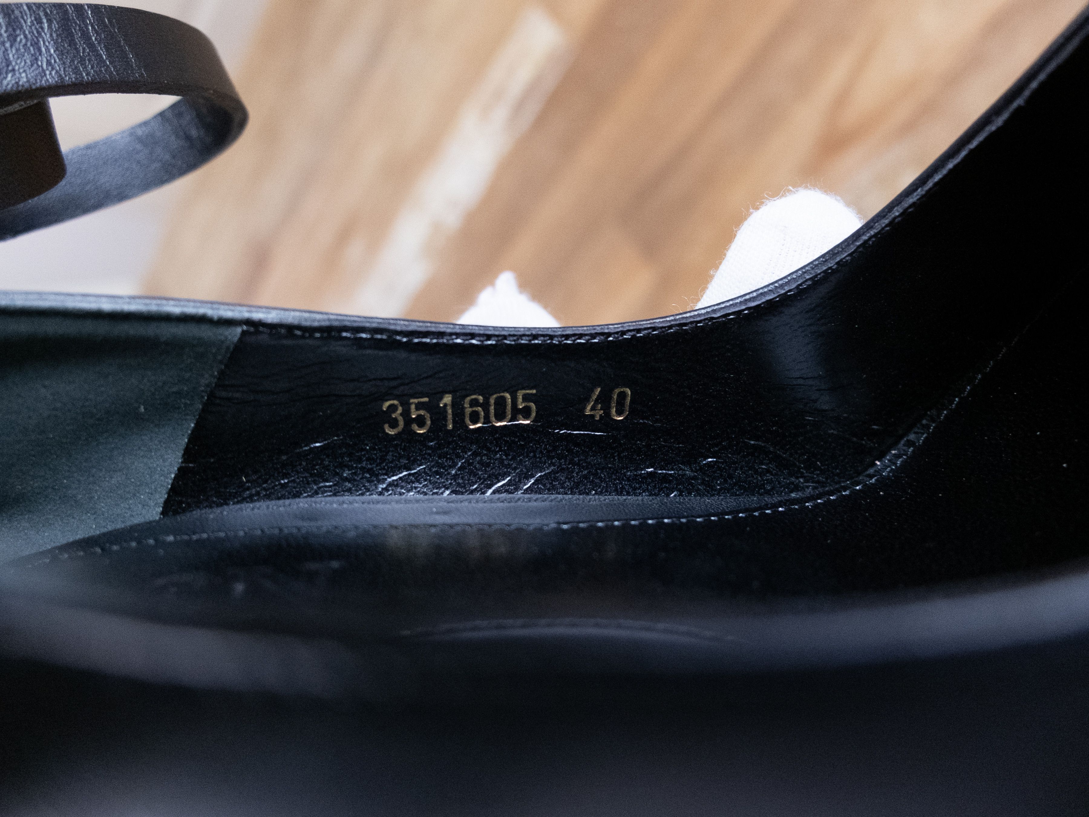 Alexander McQueen ALEXANDER MCQUEEN black leather platform sandals pumps 40 q Size US 10 / IT 40 - 6 Thumbnail
