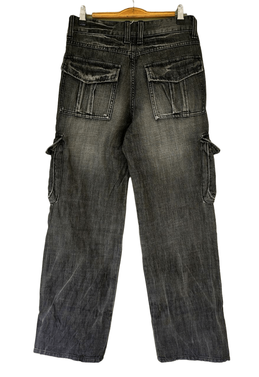 Japanese Brand United Jeans Denim Cargo Size US 28 / EU 44 - 2 Thumbnail
