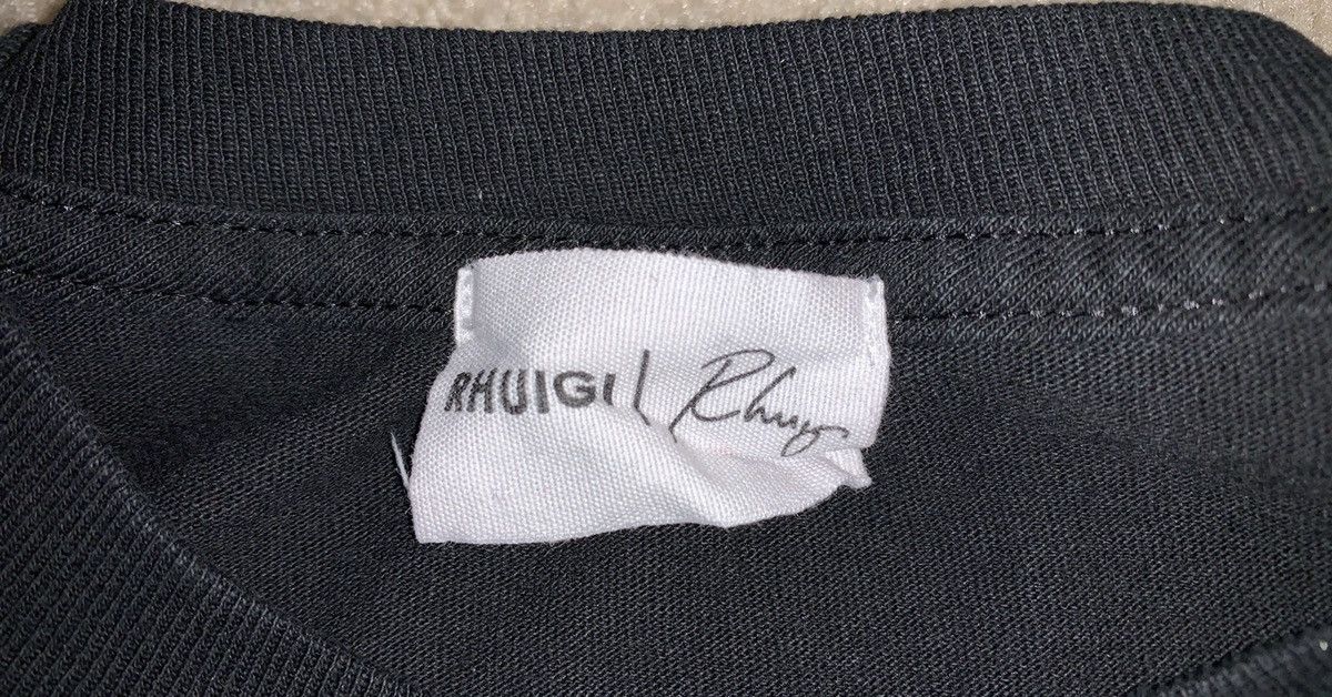 Rhude Rhude Rhuigi x PacSun spirit of the west black t shirt Size US M / EU 48-50 / 2 - 4 Thumbnail
