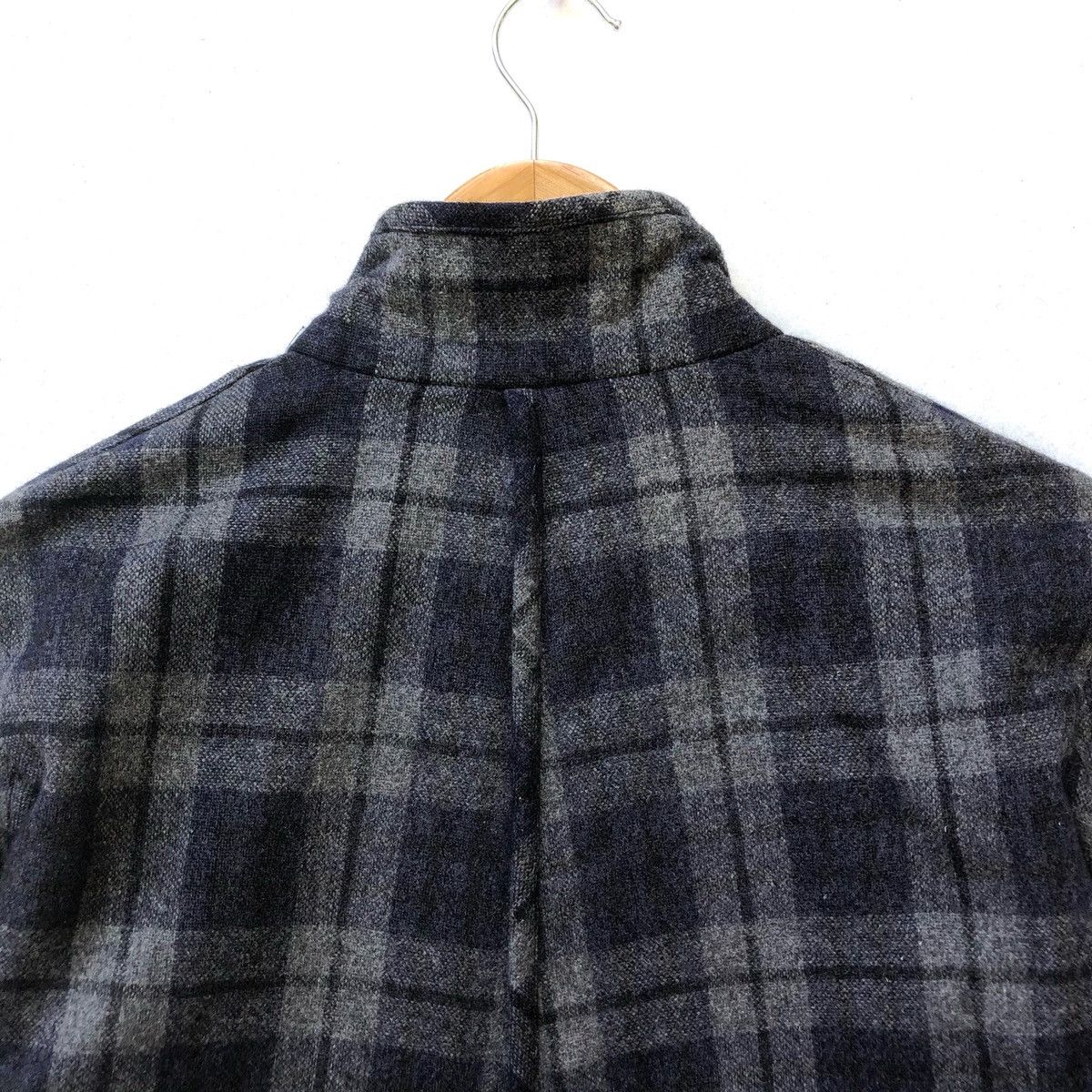 Final Home × Issey Miyake FINAL HOME ISSEY MIYAKE TARTAN ZIPPER WOOL JACKET Size US S / EU 44-46 / 1 - 8 Thumbnail