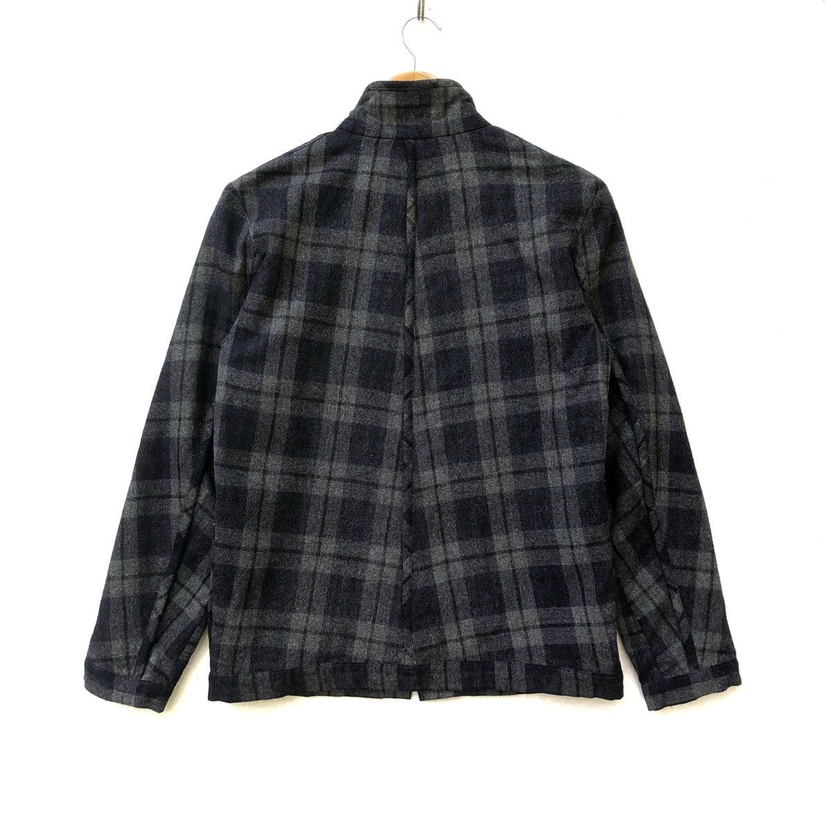 Final Home × Issey Miyake FINAL HOME ISSEY MIYAKE TARTAN ZIPPER WOOL JACKET Size US S / EU 44-46 / 1 - 7 Thumbnail