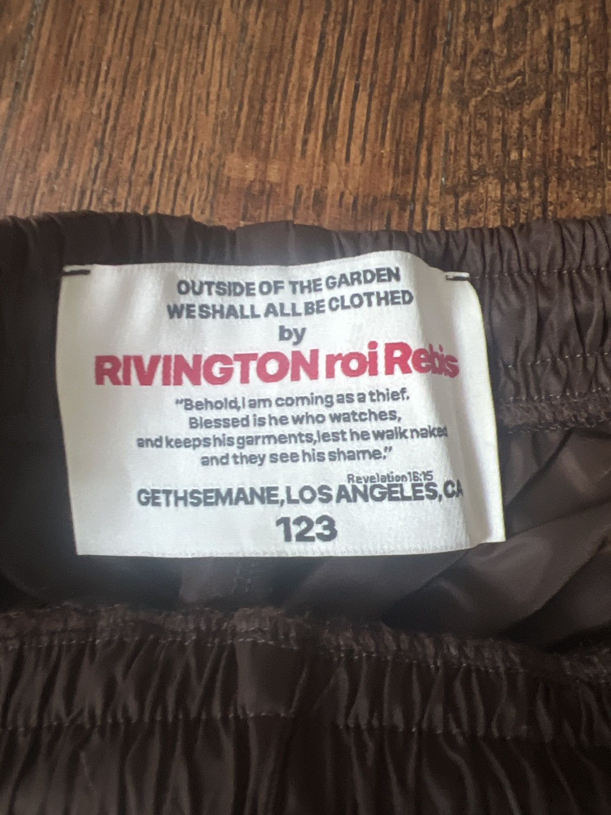 RRR-123 Rrr123 satin sweatpants Size US 30 / EU 46 - 7 Thumbnail