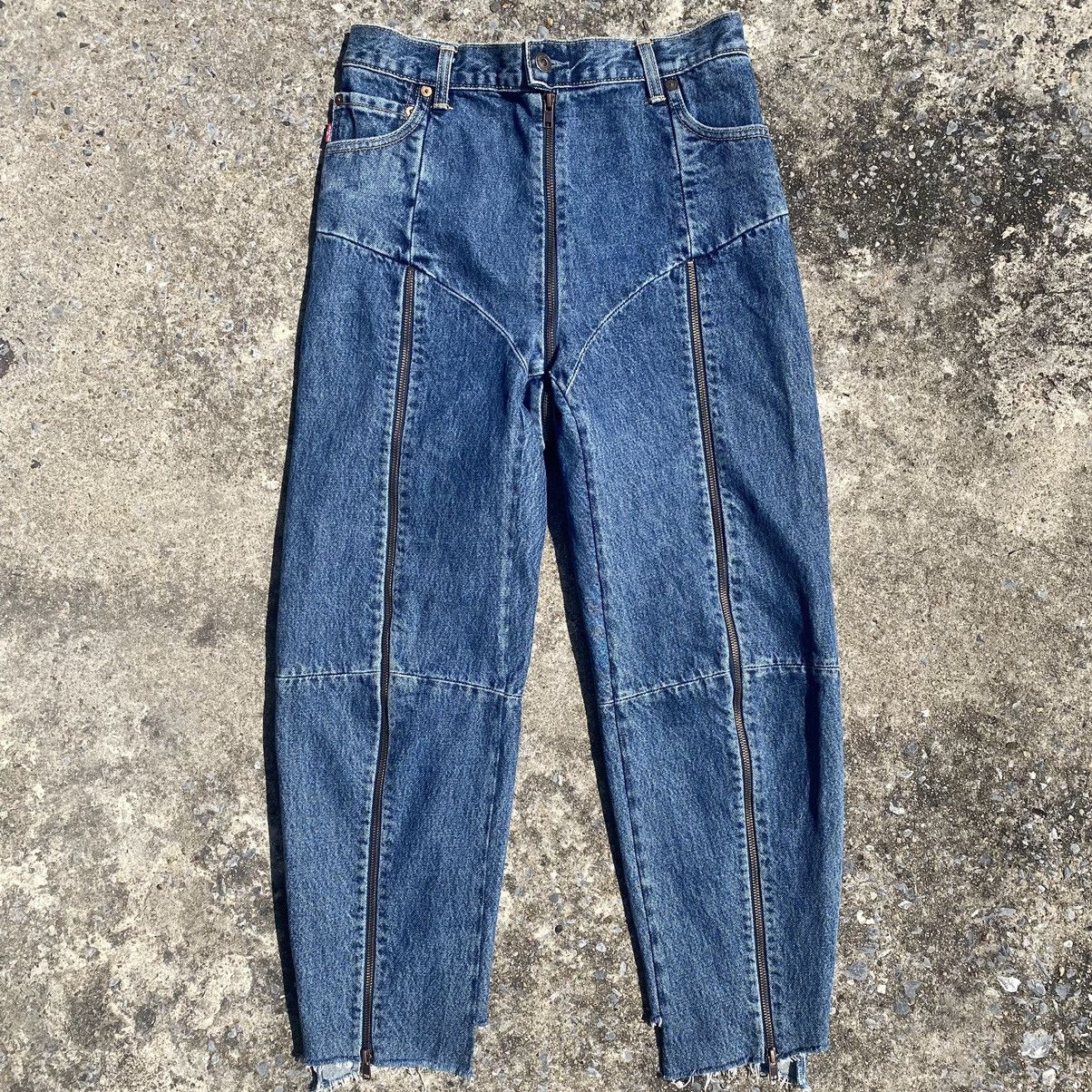 Levi's × Vetements SS17 Reworked Zip Jeans Size US 30 / EU 46 - 12 Thumbnail