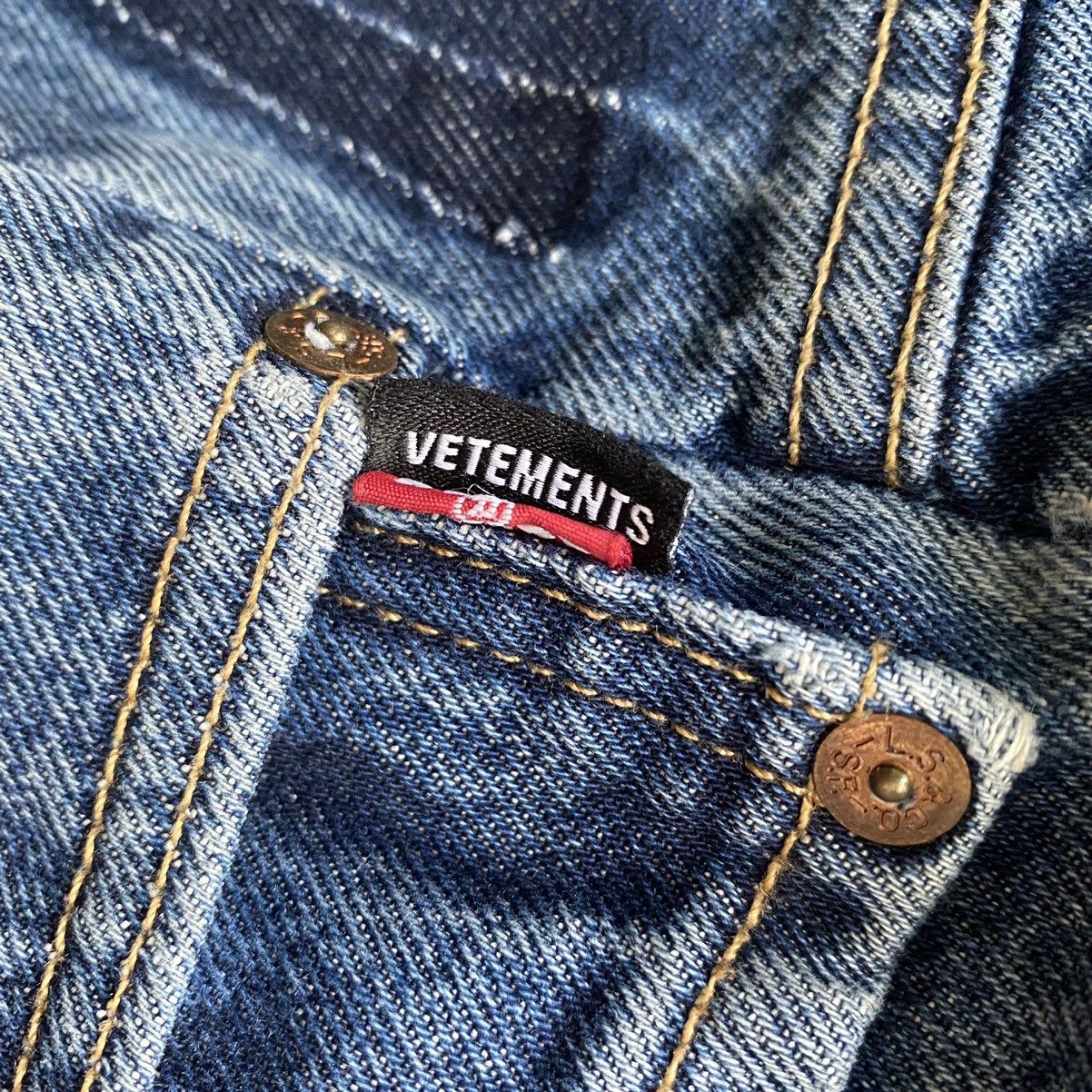 Levi's × Vetements SS17 Reworked Zip Jeans Size US 30 / EU 46 - 4 Thumbnail