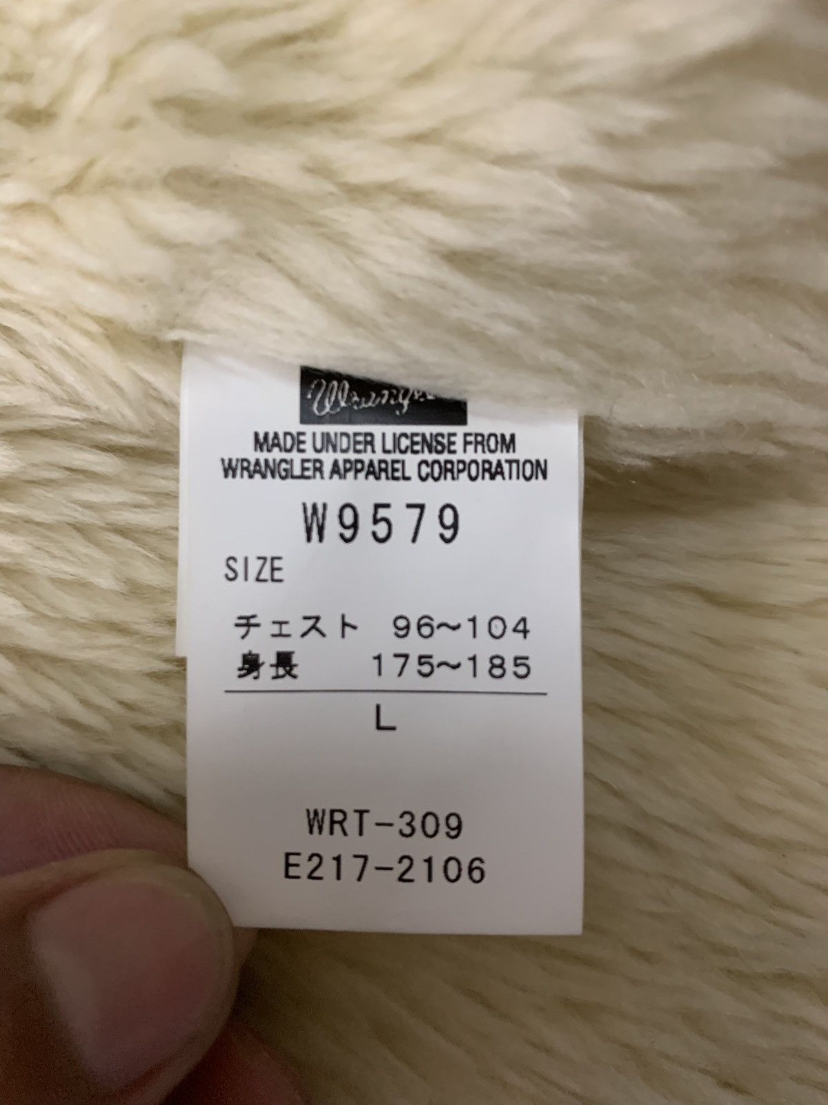 Japanese Brand × Wrangler Wrangler Western Fur Sherpa Lined Rare Jacket Size US M / EU 48-50 / 2 - 8 Thumbnail