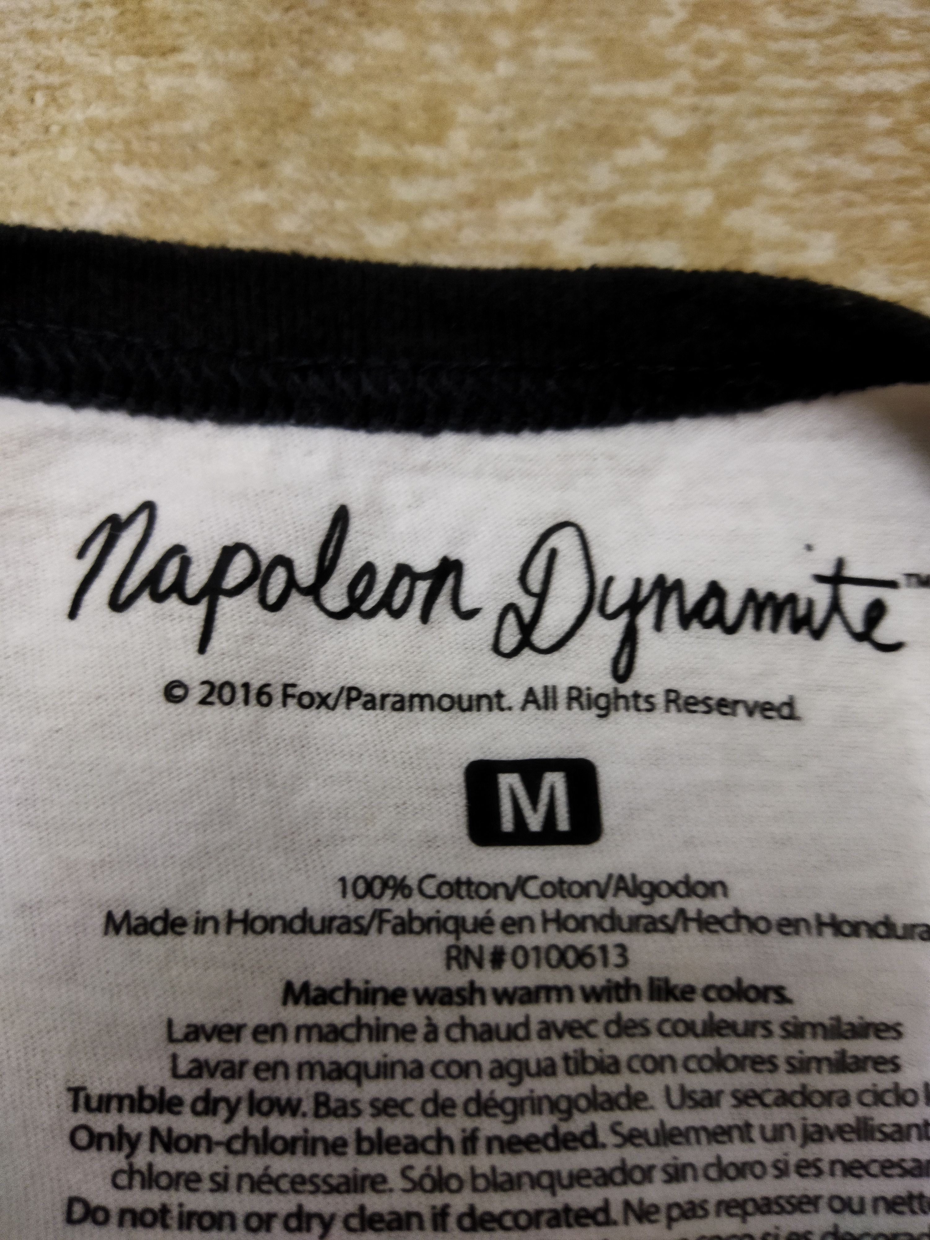Other Napoleon Dynamite Ringer Tee Size US M / EU 48-50 / 2 - 4 Thumbnail