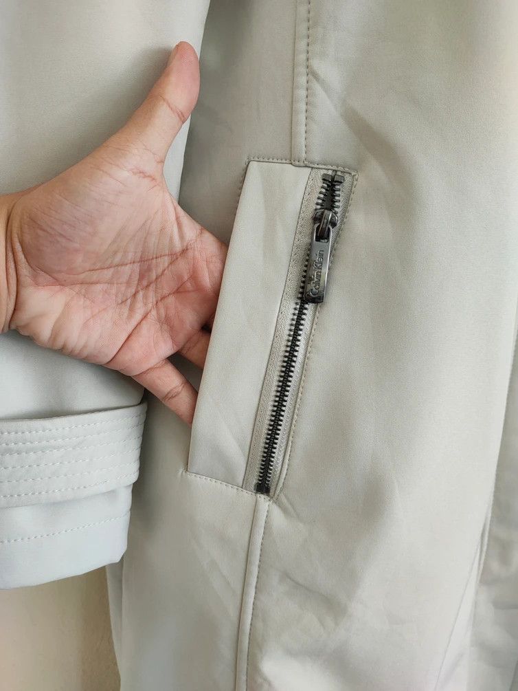Calvin Klein × Vintage Calvin Klein Trench coat Water Resistant Breathable Jacket Size US L / EU 52-54 / 3 - 4 Thumbnail