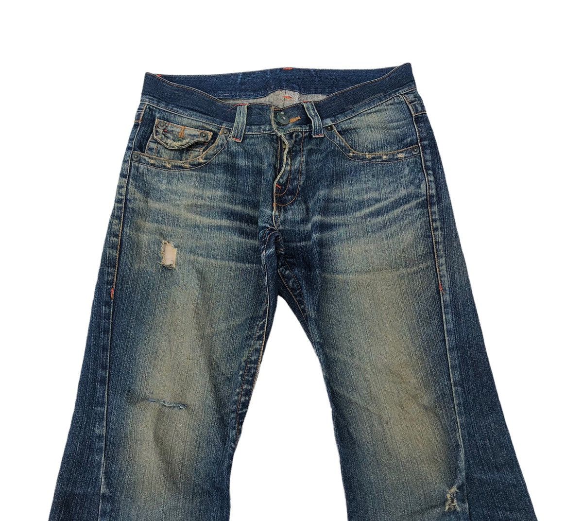 Beauty Beast 🔥Japanese Kapital Style Flare Jeans 🔥 Size US 33 - 5 Thumbnail