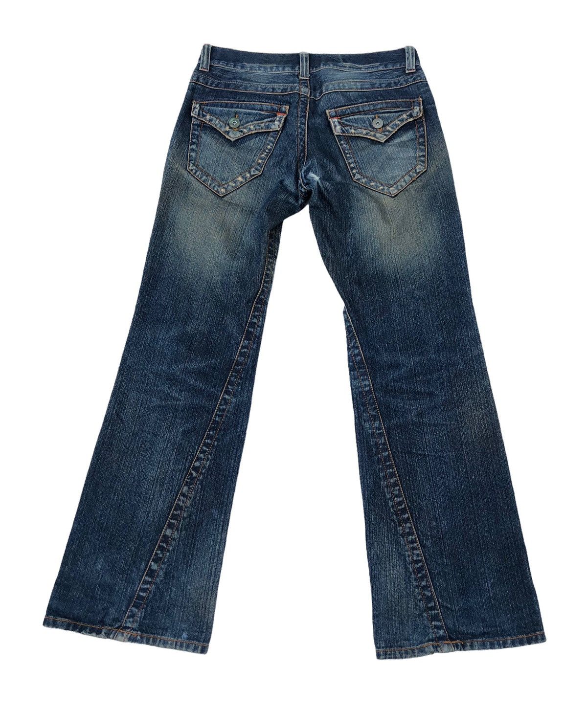 Beauty Beast 🔥Japanese Kapital Style Flare Jeans 🔥 Size US 33 - 2 Thumbnail