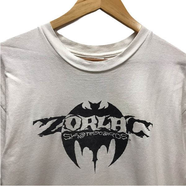 Welcome Skateboards Vintage Zorlac T-Shirt Big Logo Zorlac