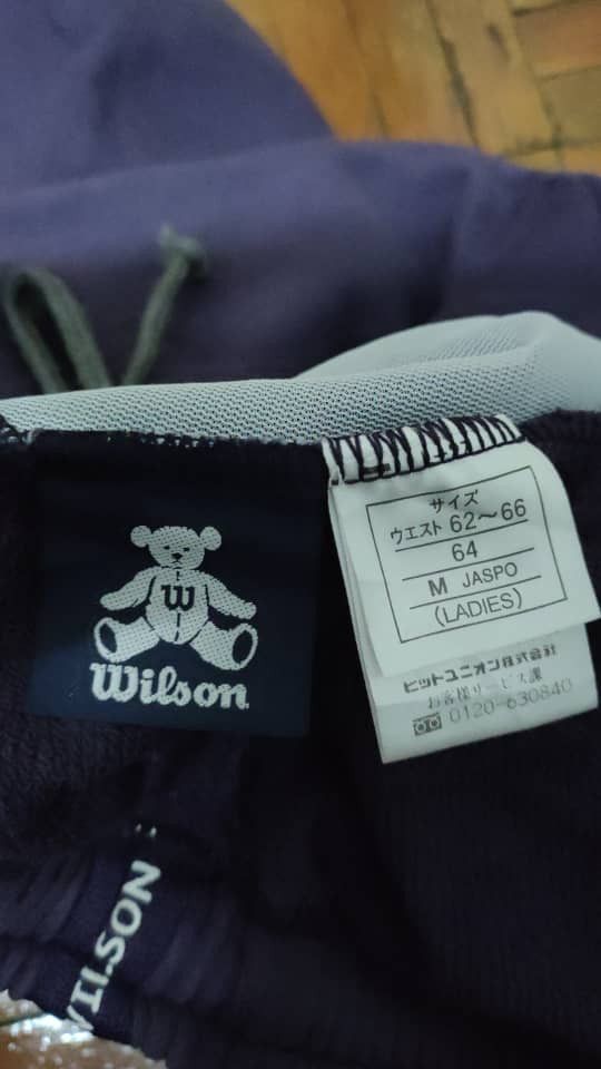 Vintage Vtg Wilson Side tape Jogger pant for Ladies Size 28" / US 6 / IT 42 - 2 Thumbnail